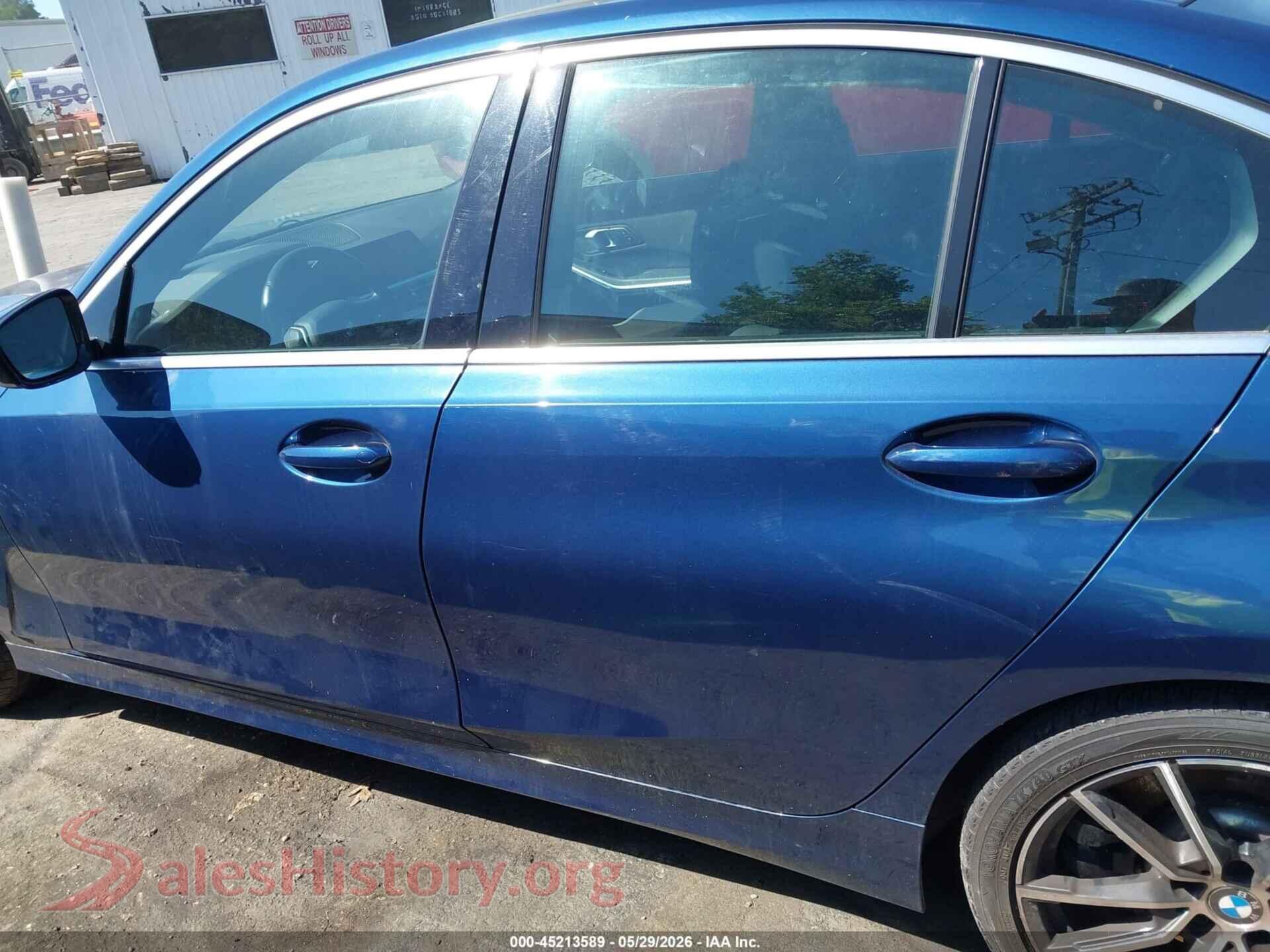 2021 BMW 330I VIN 3MW5R1J01M8B87063, auction photo 14