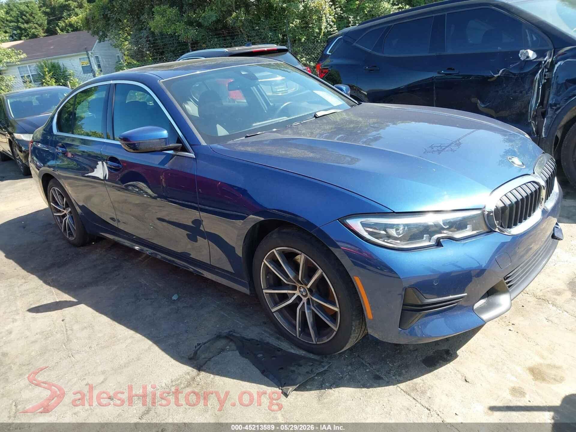 3MW5R1J01M8B87063 2021 BMW 330I