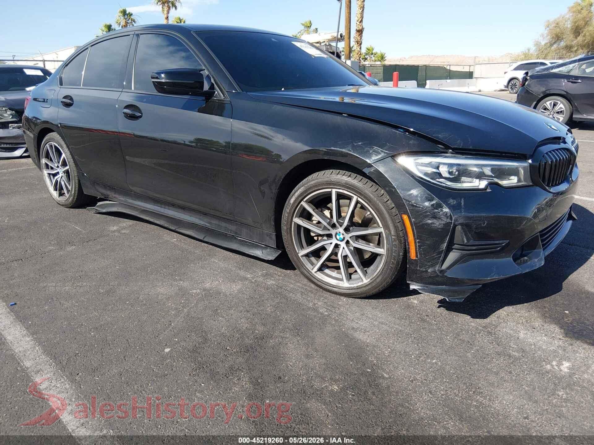 3MW5R1J01L8B04763 2020 BMW 330I