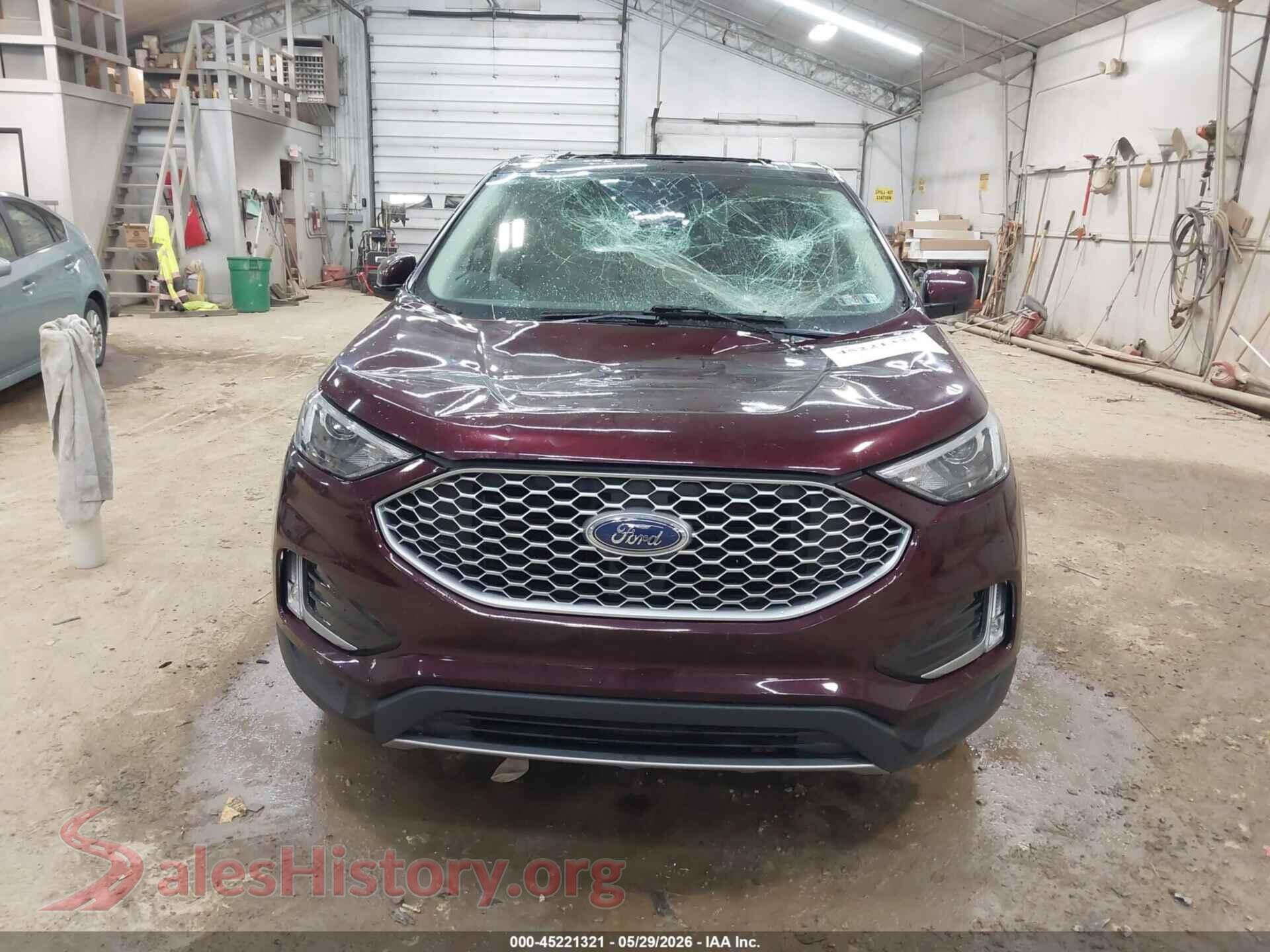 2023 FORD EDGE VIN 2FMPK4J95PBA04899, damage close-up