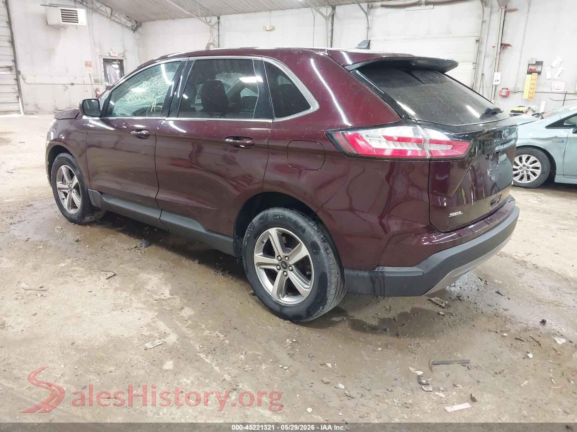 2023 FORD EDGE VIN 2FMPK4J95PBA04899, driver side view