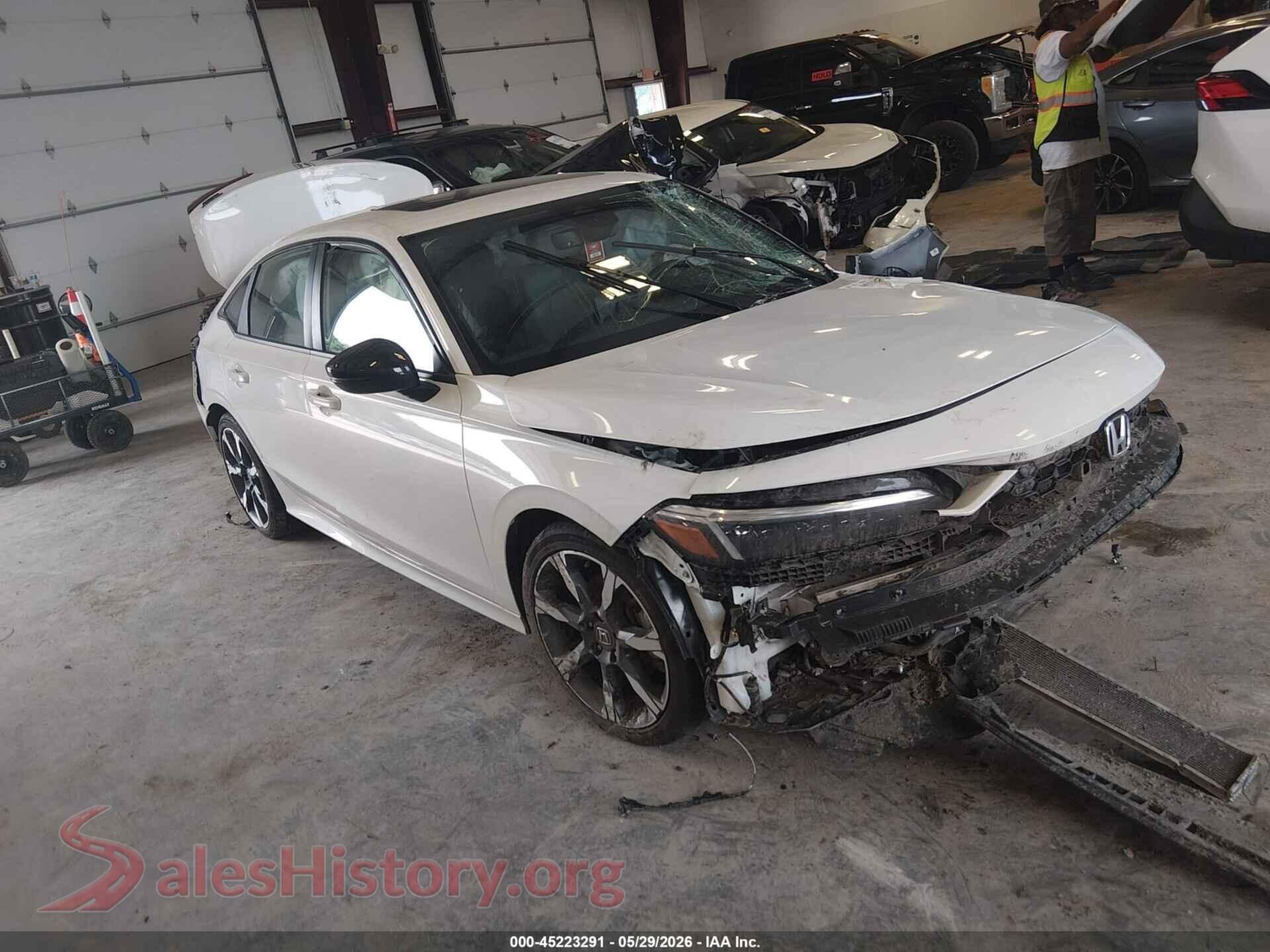 2026 HONDA CIVIC HYBRID VIN 2HGFE4F84TH317037, auction photo