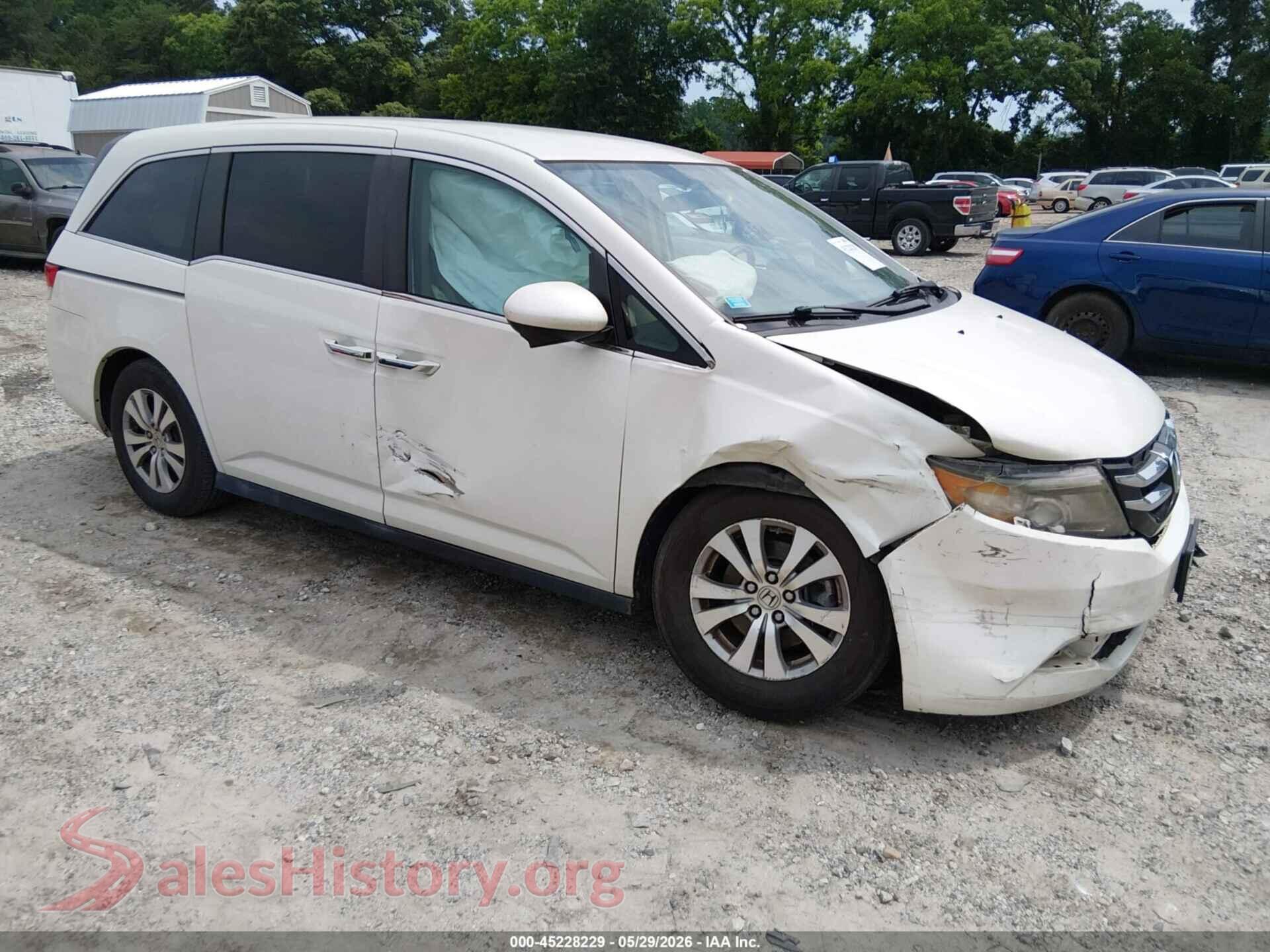 5FNRL5H36HB018171 2017 HONDA ODYSSEY