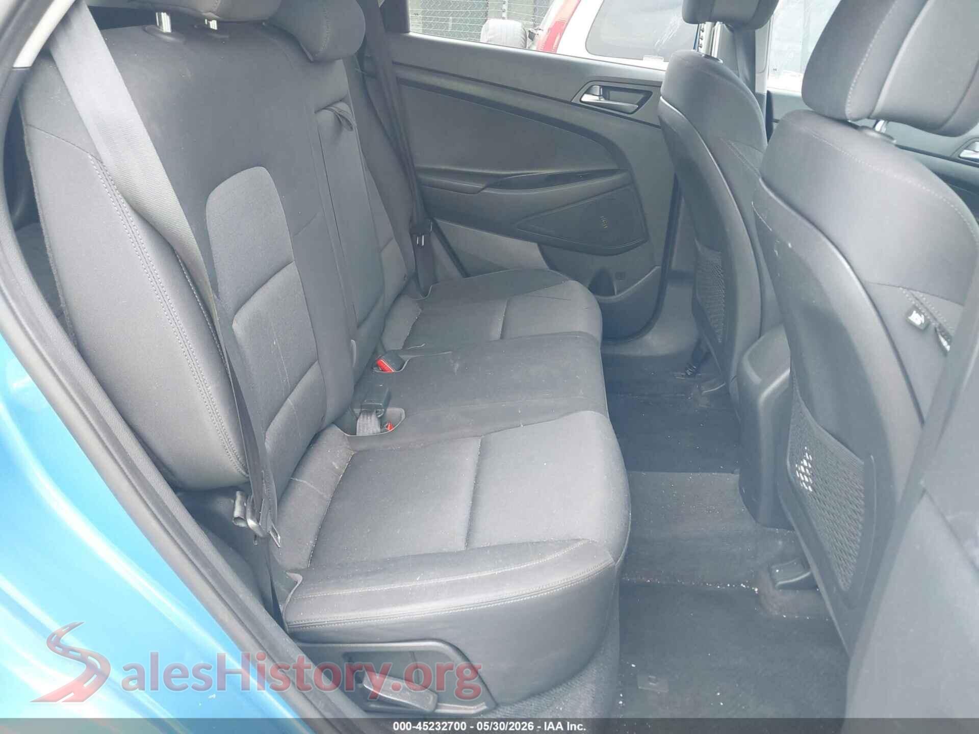 2017 HYUNDAI TUCSON VIN KM8J33A42HU424777, front passenger side
