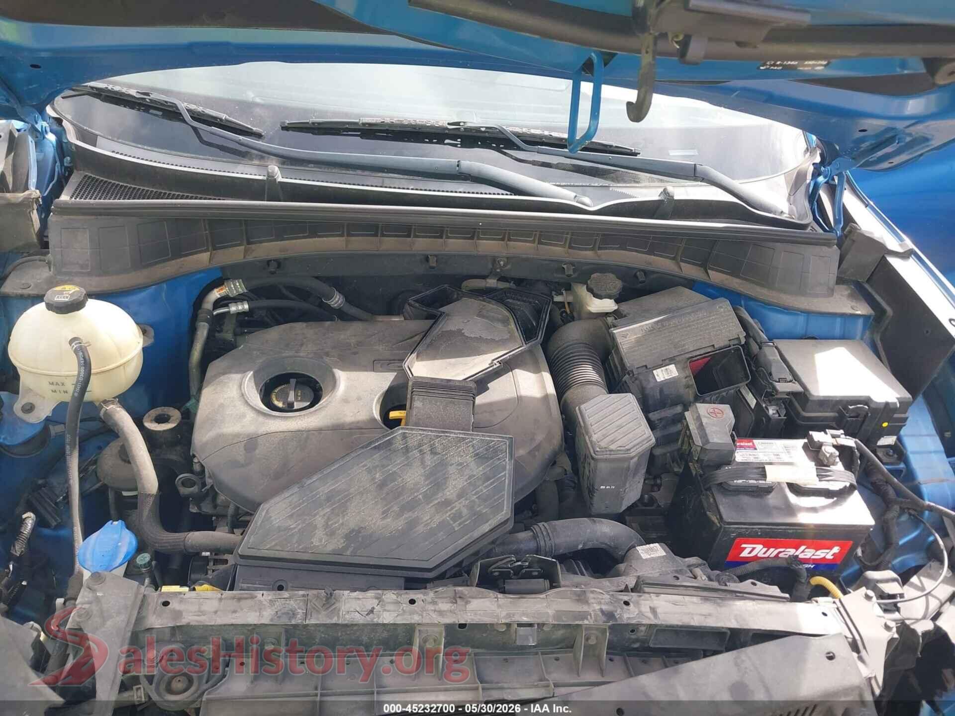 2017 HYUNDAI TUCSON VIN KM8J33A42HU424777, interior dashboard