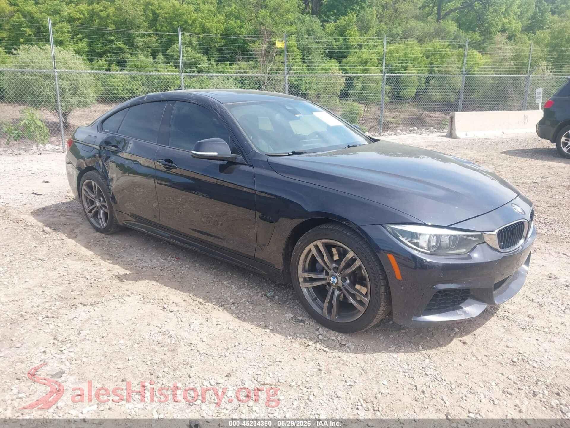2018 BMW 430I GRAN COUPE VIN WBA4J3C53JBG91361, auction photo