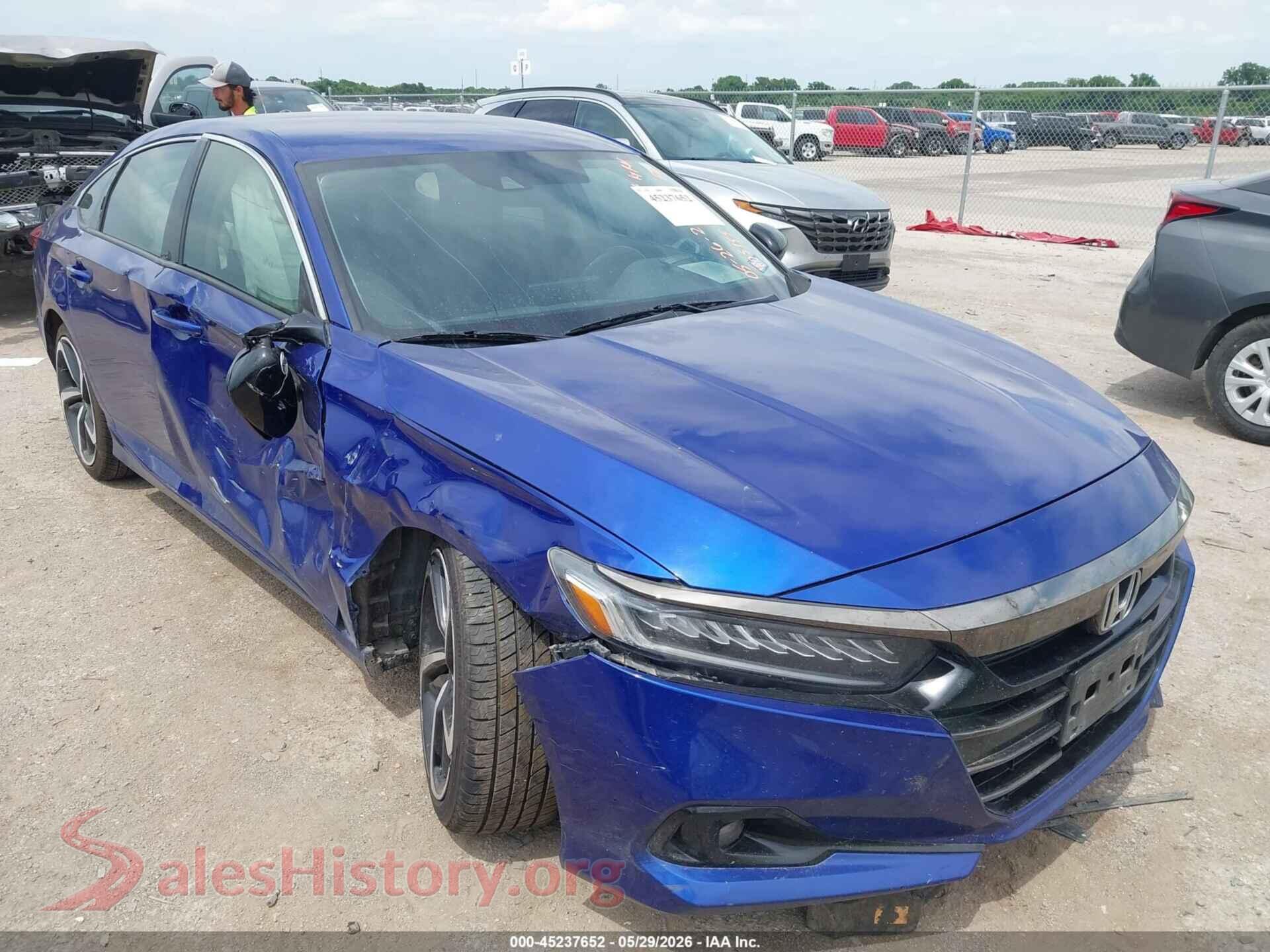 1HGCV1F46MA049865 2021 HONDA ACCORD