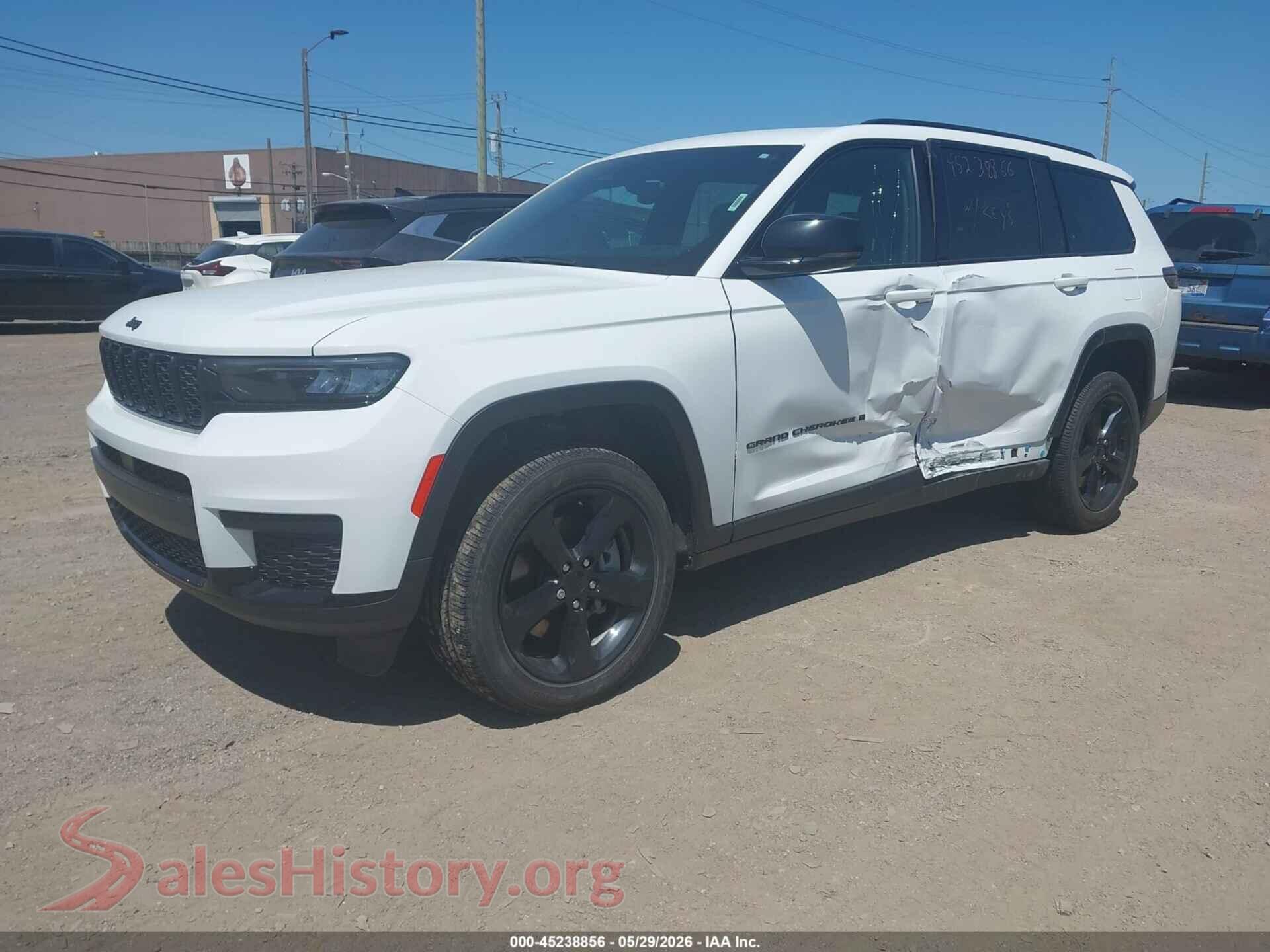 2024 JEEP GRAND CHEROKEE L VIN 1C4RJKAG2R8587182, front view