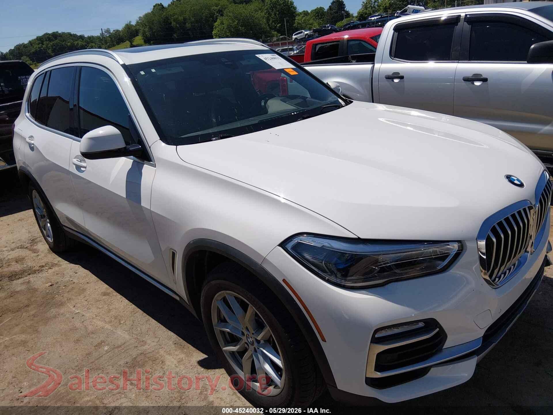 2019 BMW X5 VIN 5UXJU2C52KLN49825, auction photo
