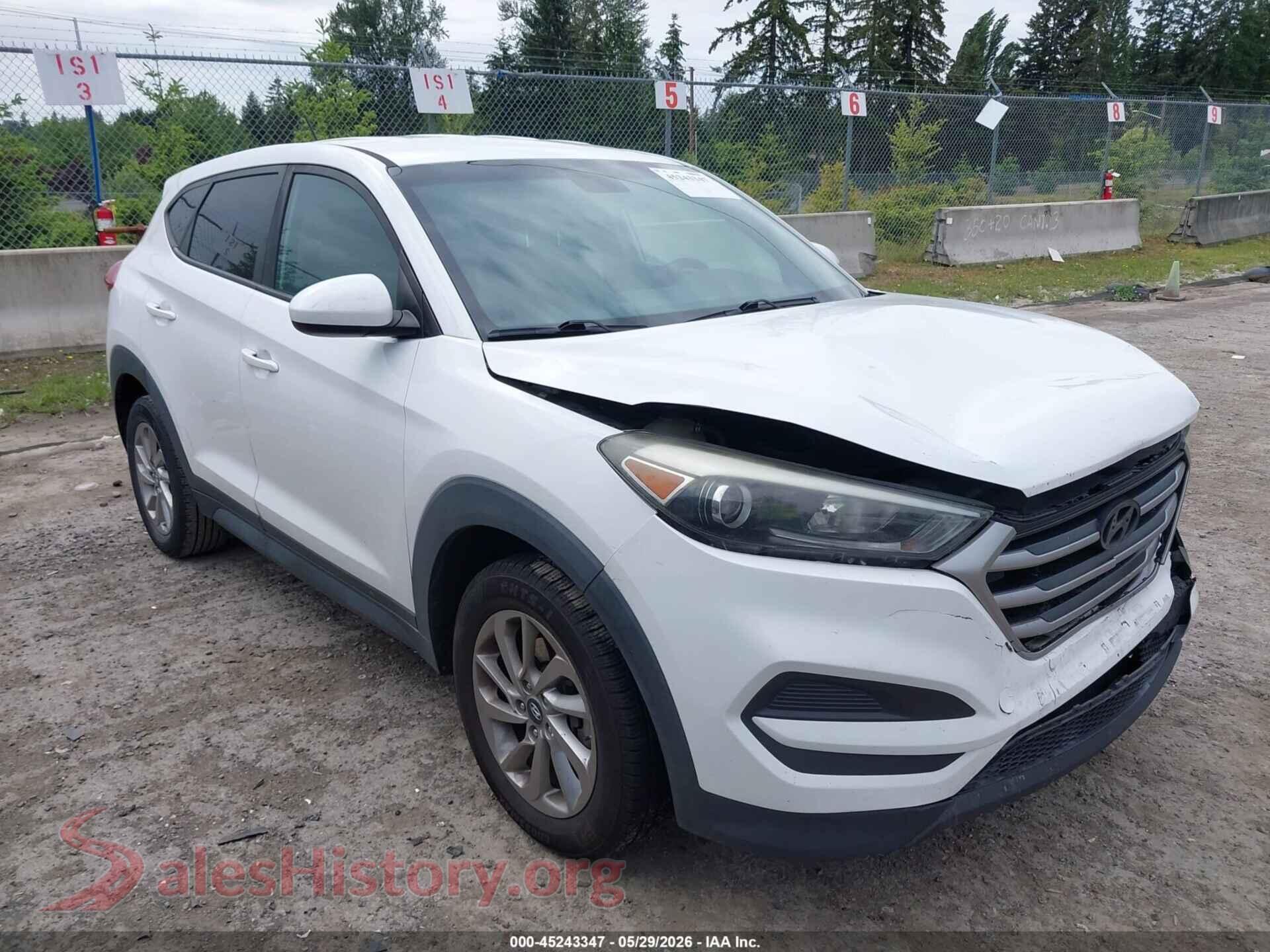 KM8J23A49HU264030 2017 HYUNDAI TUCSON