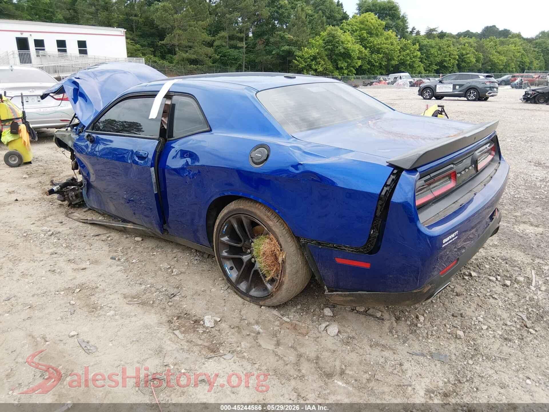 2018 DODGE CHALLENGER VIN 2C3CDZAG6JH310883, driver side view