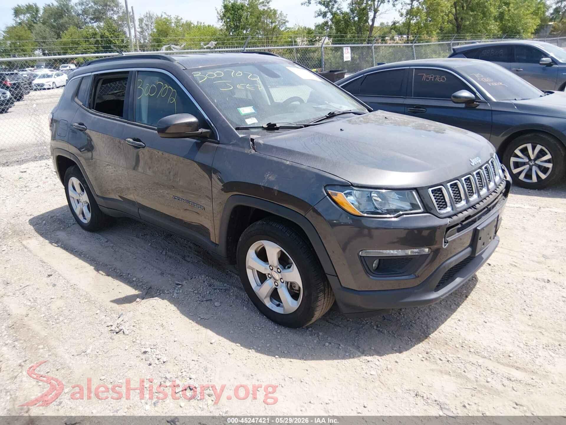 3C4NJCBB6JT377018 2018 JEEP COMPASS