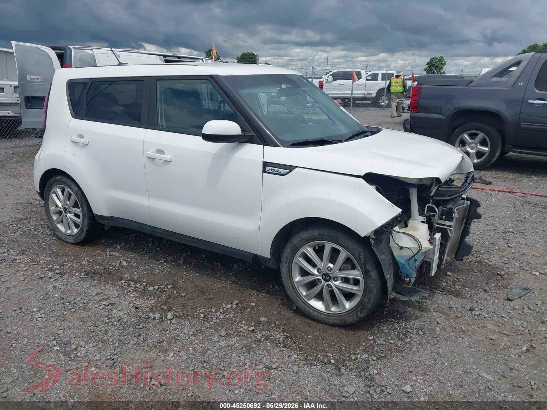 2019 KIA SOUL VIN KNDJP3A51K7690072, auction photo