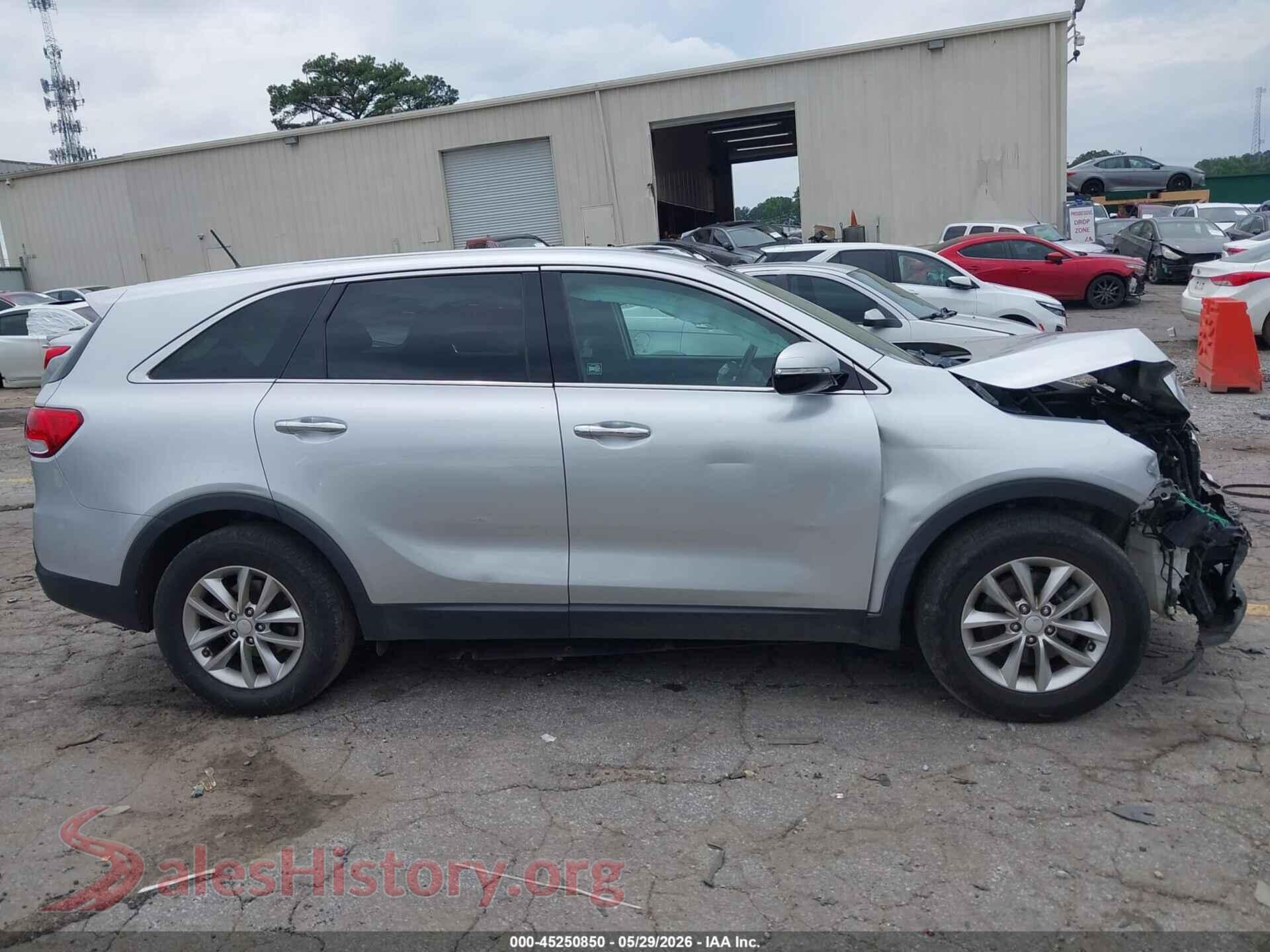 2018 KIA SORENTO VIN 5XYPG4A33JG409857, auction photo 13
