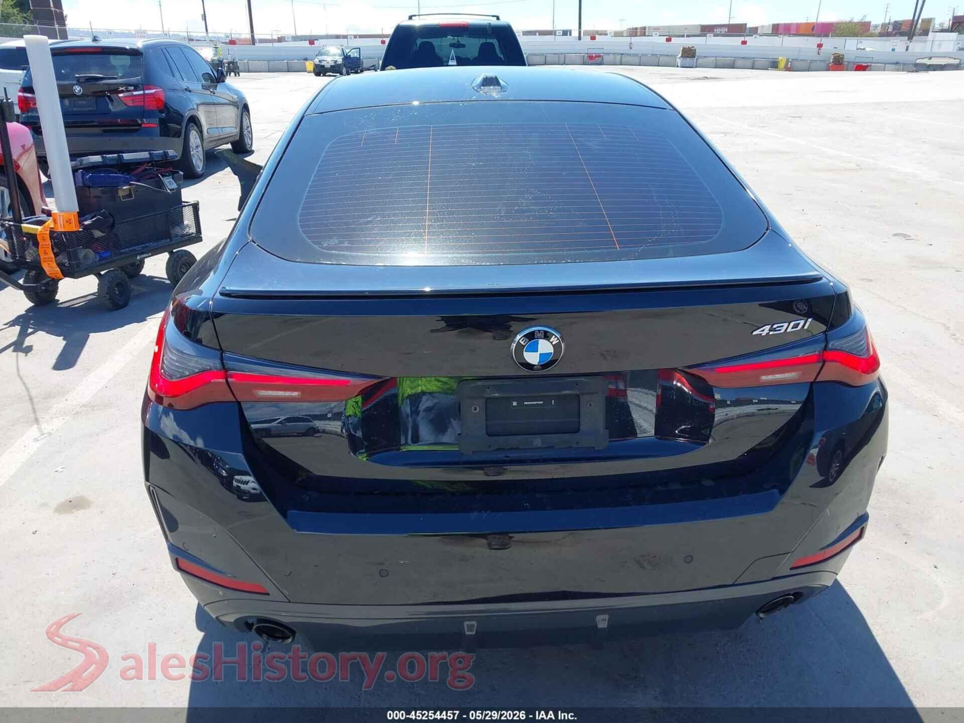 2024 BMW 430I GRAN COUPE VIN WBA63AV02RFT49457, auction photo 17