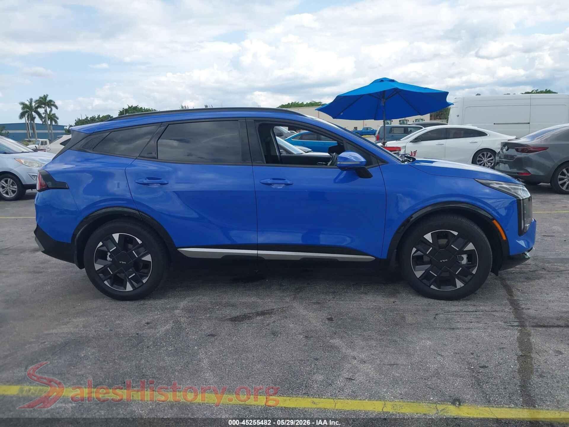 2026 KIA SPORTAGE VIN 5XYK53DF3TG382078, auction photo 14