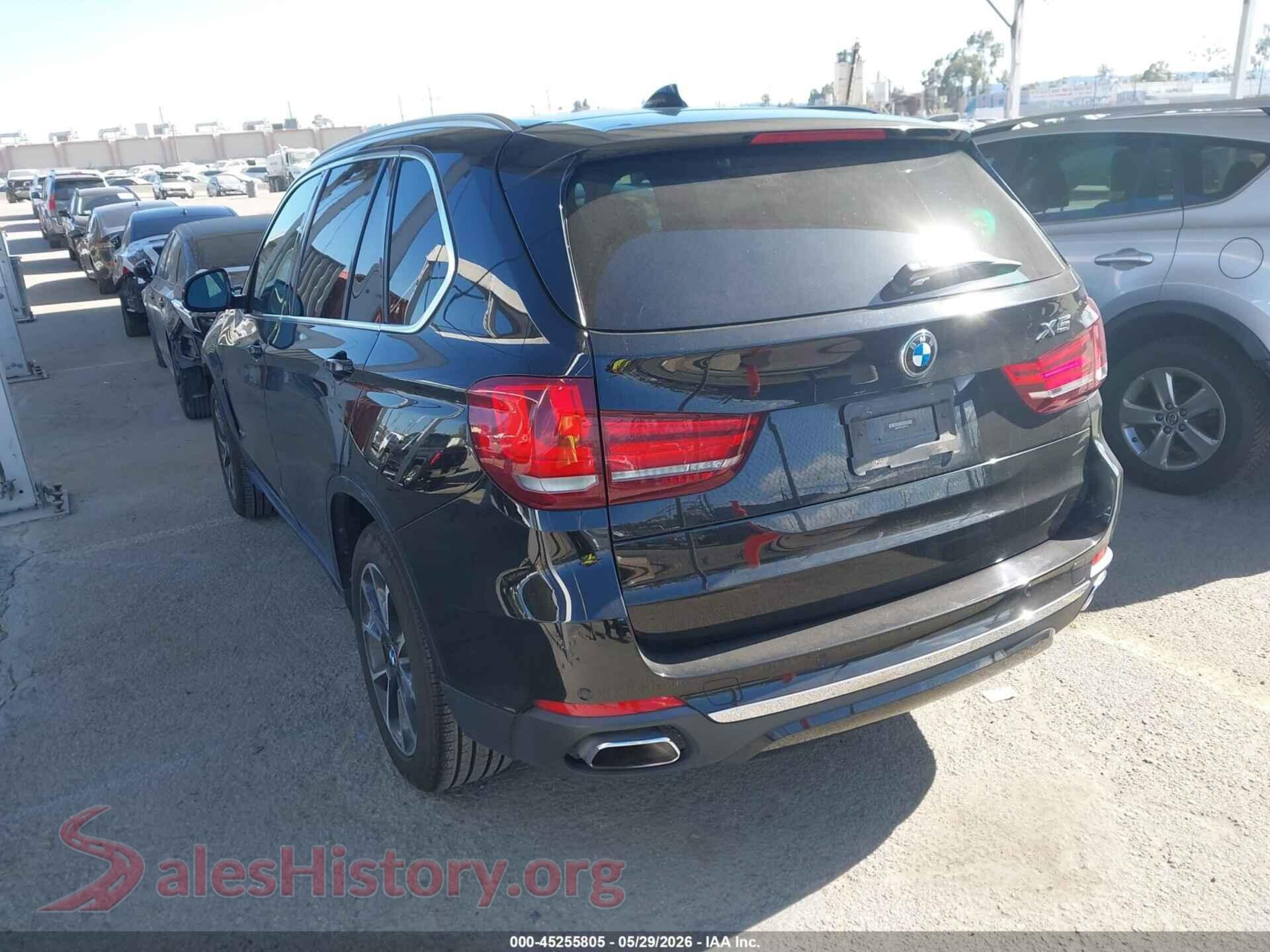 2018 BMW X5 VIN 5UXKR2C55J0Z17159, driver side view