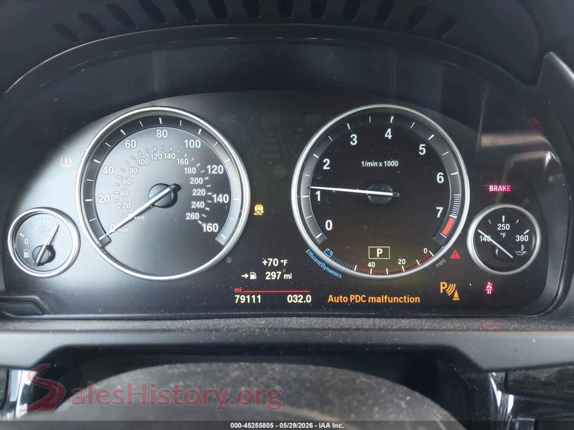 2018 BMW X5 VIN 5UXKR2C55J0Z17159, passenger side view