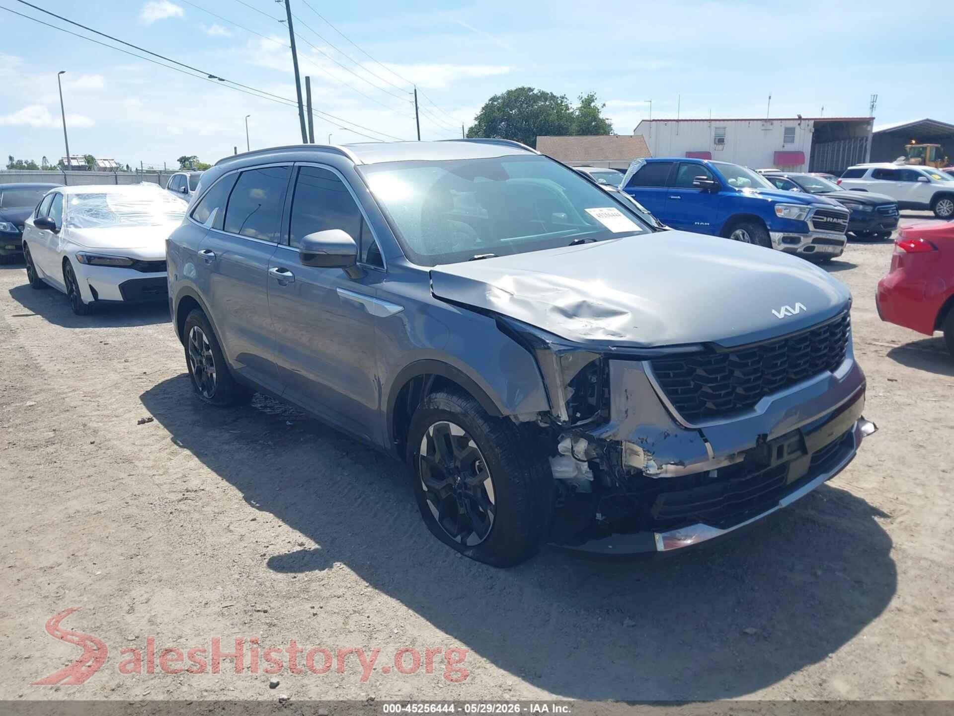 5XYRL4JCXSG343121 2025 KIA SORENTO
