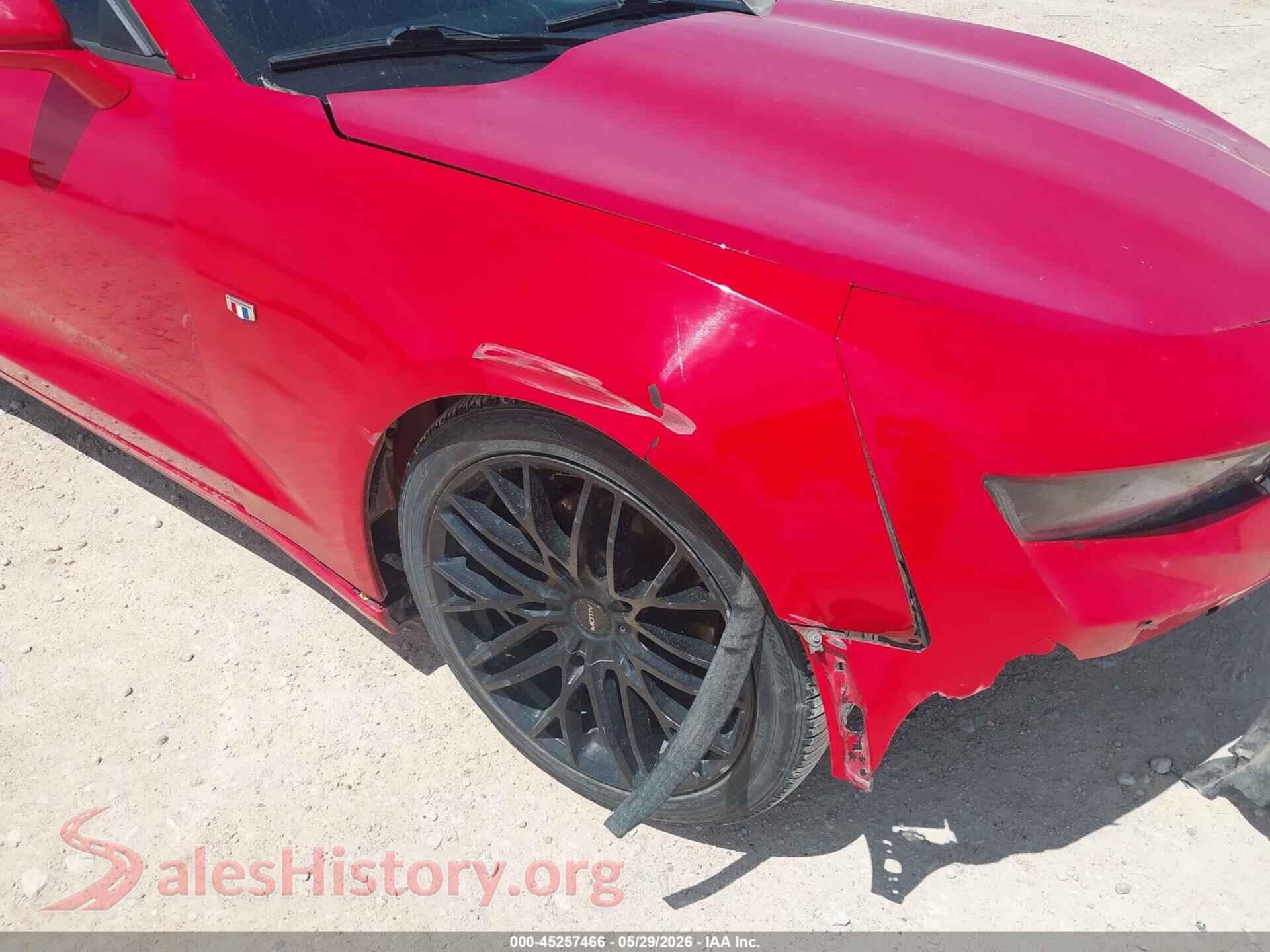2017 CHEVROLET CAMARO VIN 1G1FB1RS4H0209499, auction photo 18
