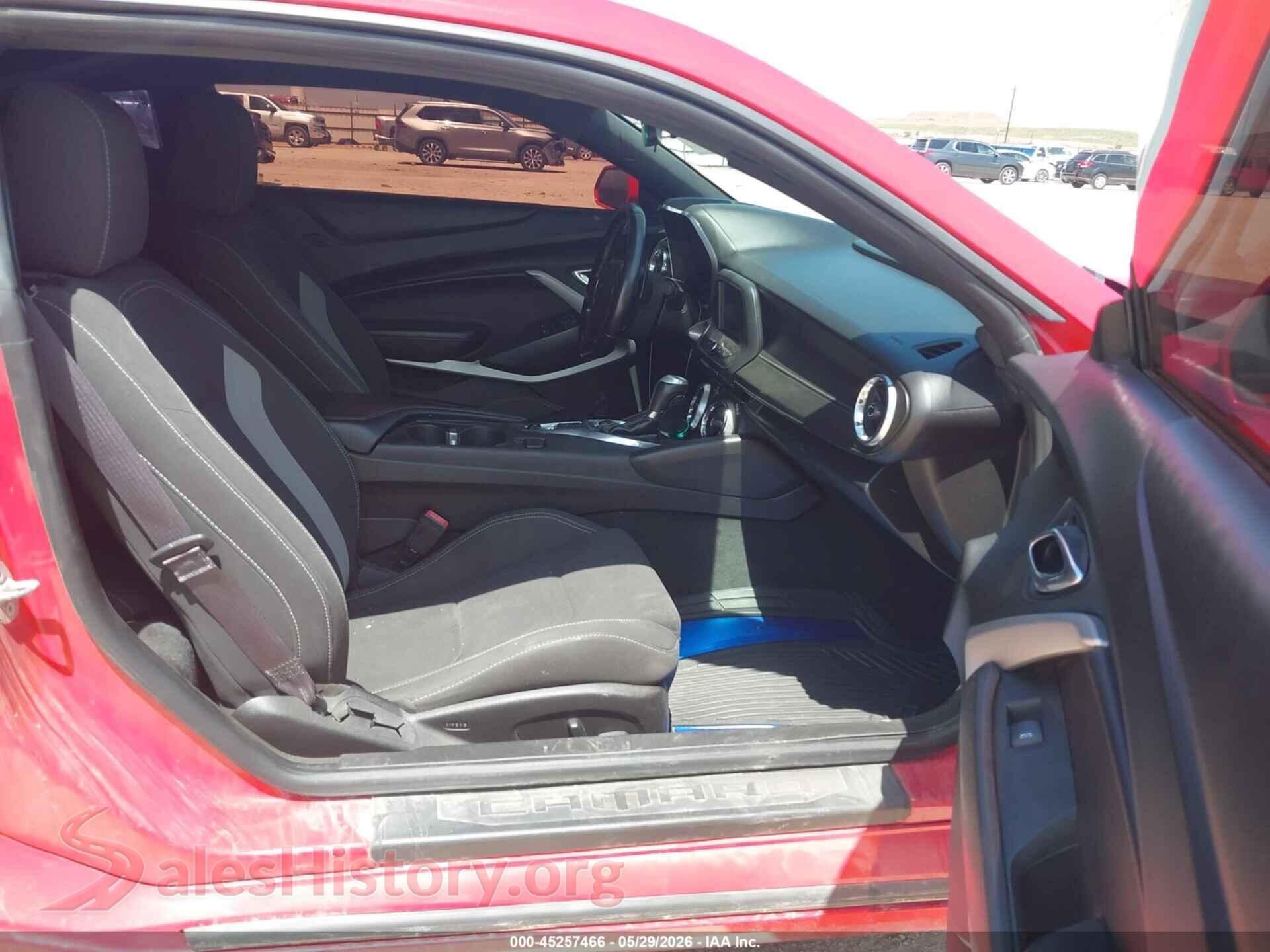 2017 CHEVROLET CAMARO VIN 1G1FB1RS4H0209499, rear view