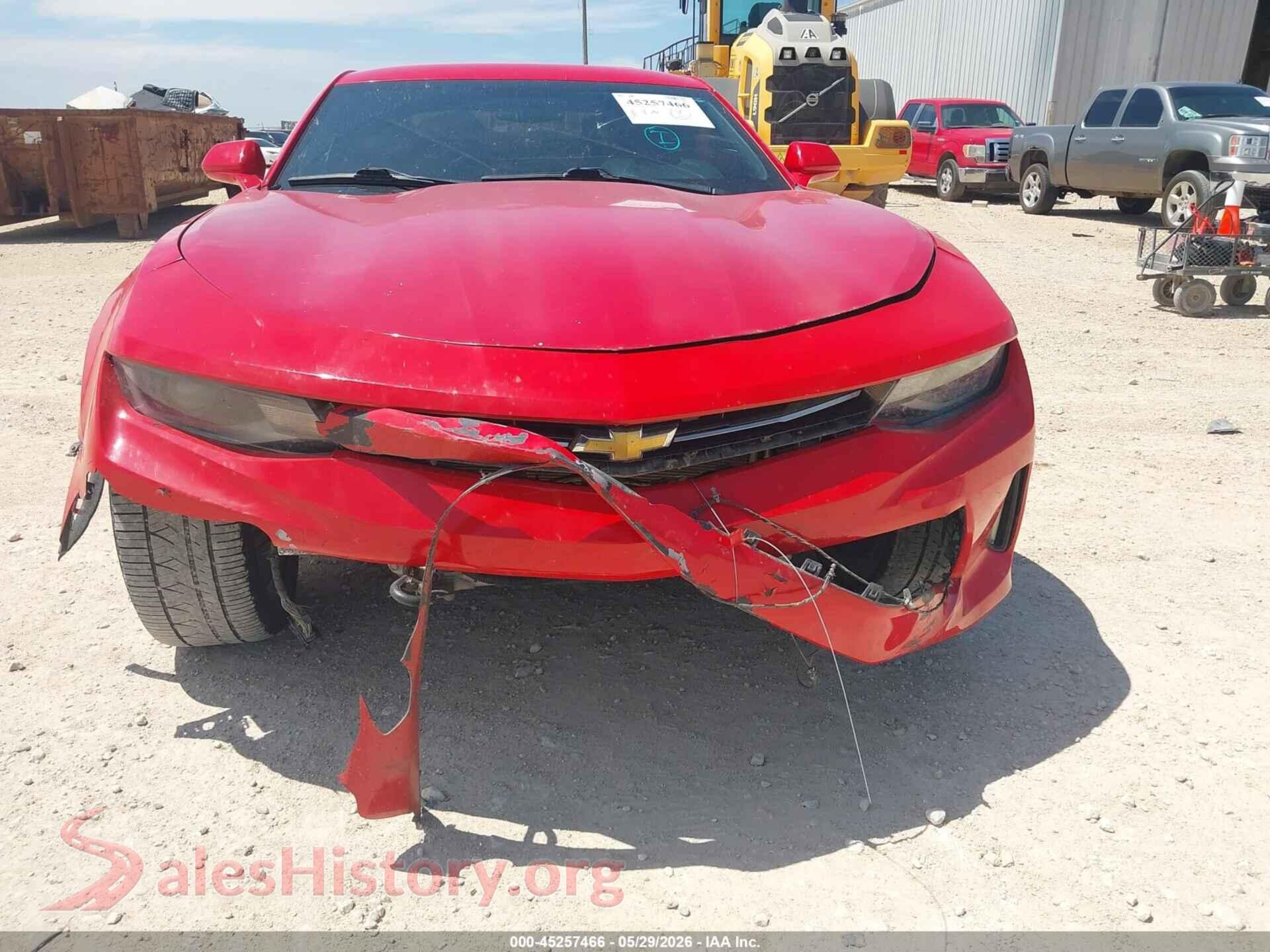 2017 CHEVROLET CAMARO VIN 1G1FB1RS4H0209499, rear passenger side