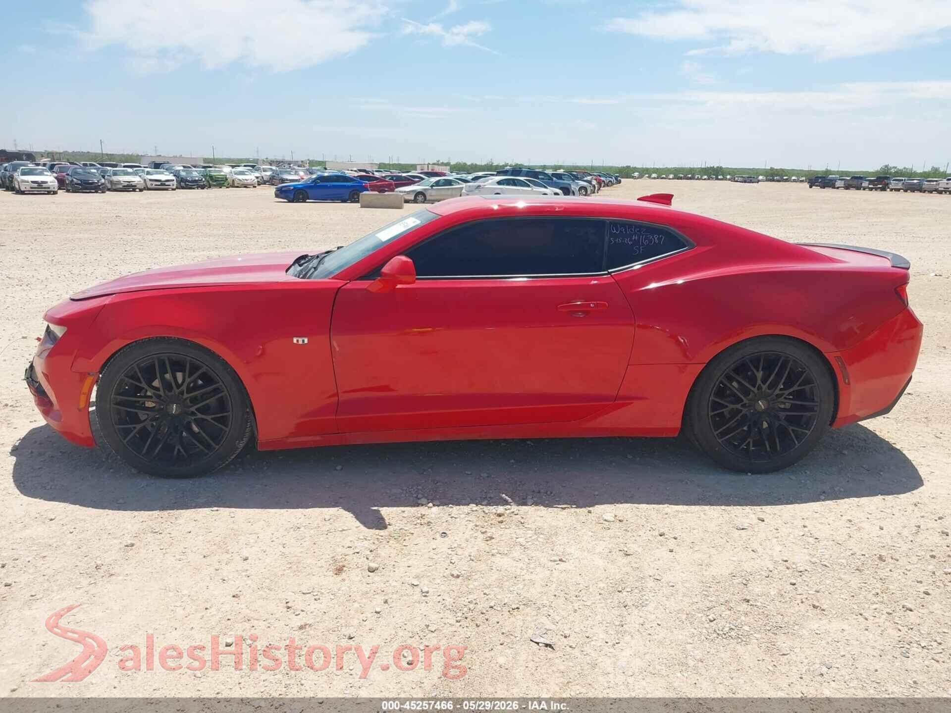 2017 CHEVROLET CAMARO VIN 1G1FB1RS4H0209499, auction photo 15