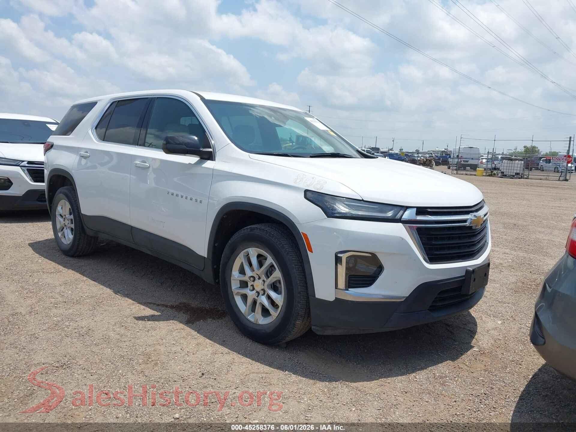 1GNERFKW7NJ138241 2022 CHEVROLET TRAVERSE