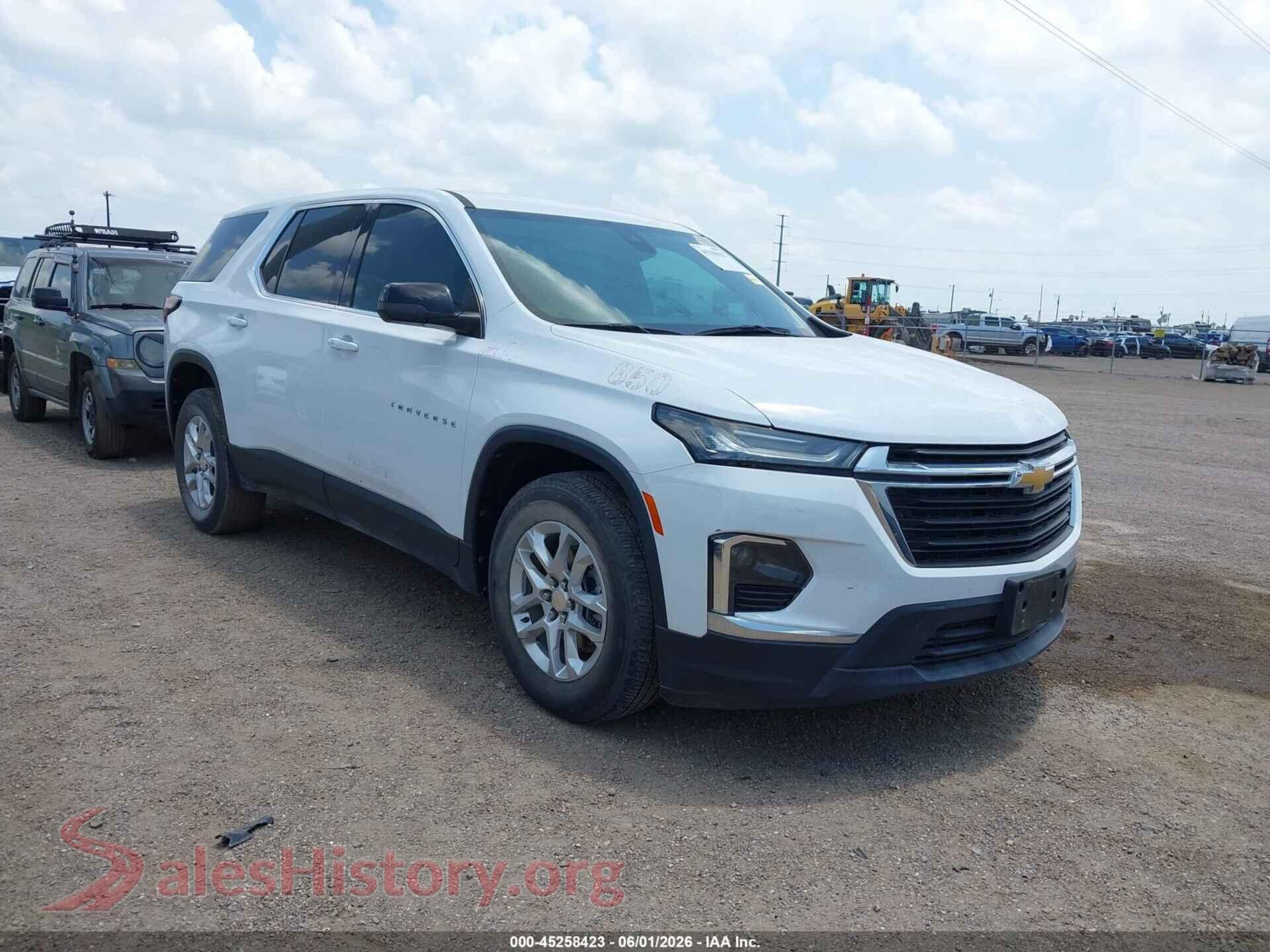 1GNERFKW8NJ139429 2022 CHEVROLET TRAVERSE