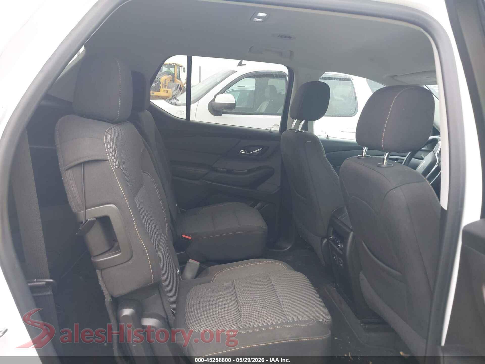 2019 CHEVROLET TRAVERSE VIN 1GNERMKW0KJ242666, front passenger side