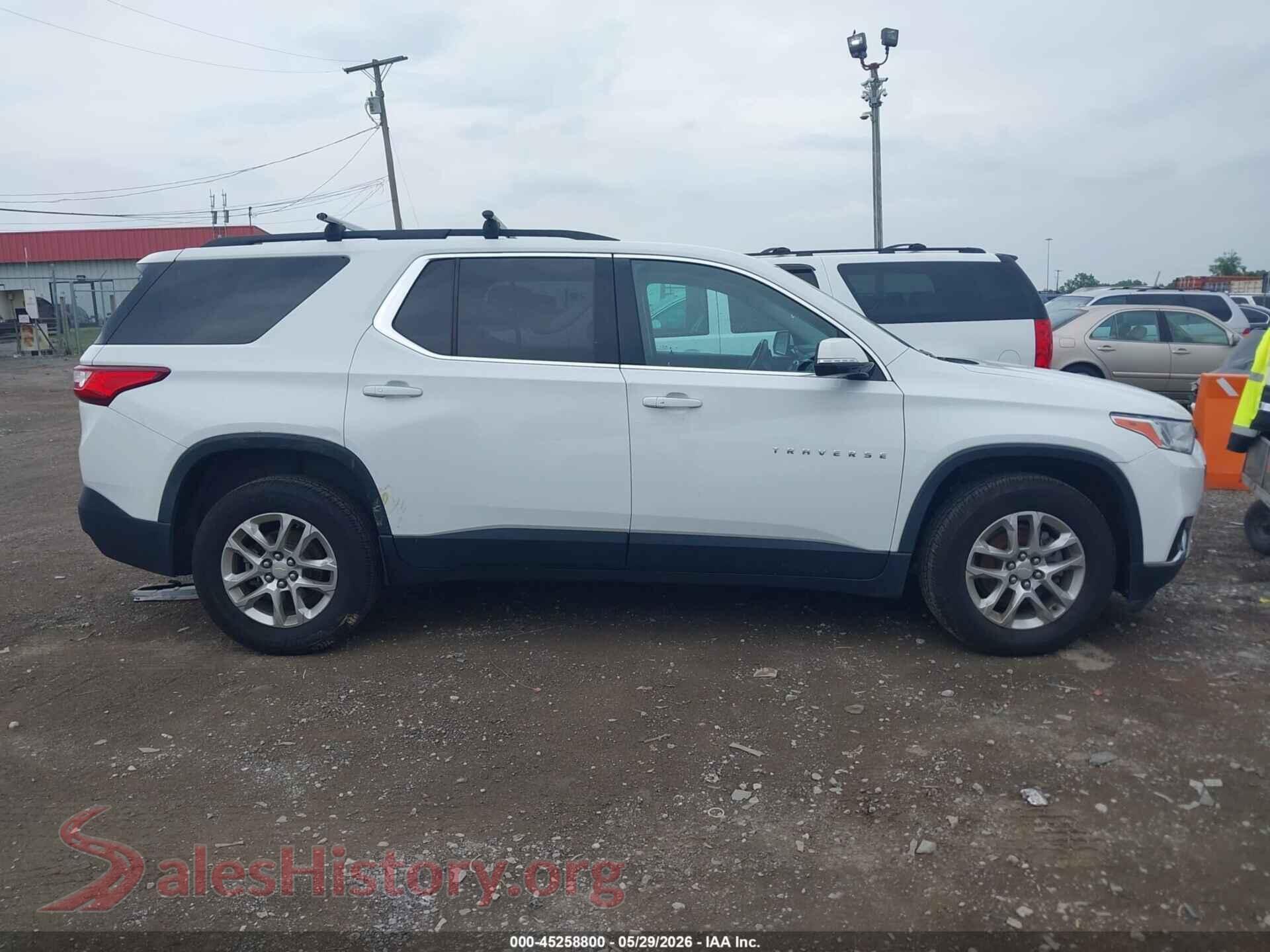 2019 CHEVROLET TRAVERSE VIN 1GNERMKW0KJ242666, auction photo 13