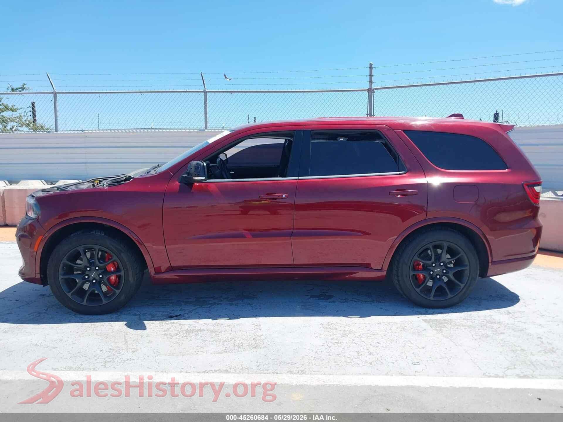 2021 DODGE DURANGO VIN 1C4SDJGJXMC574093, auction photo 13