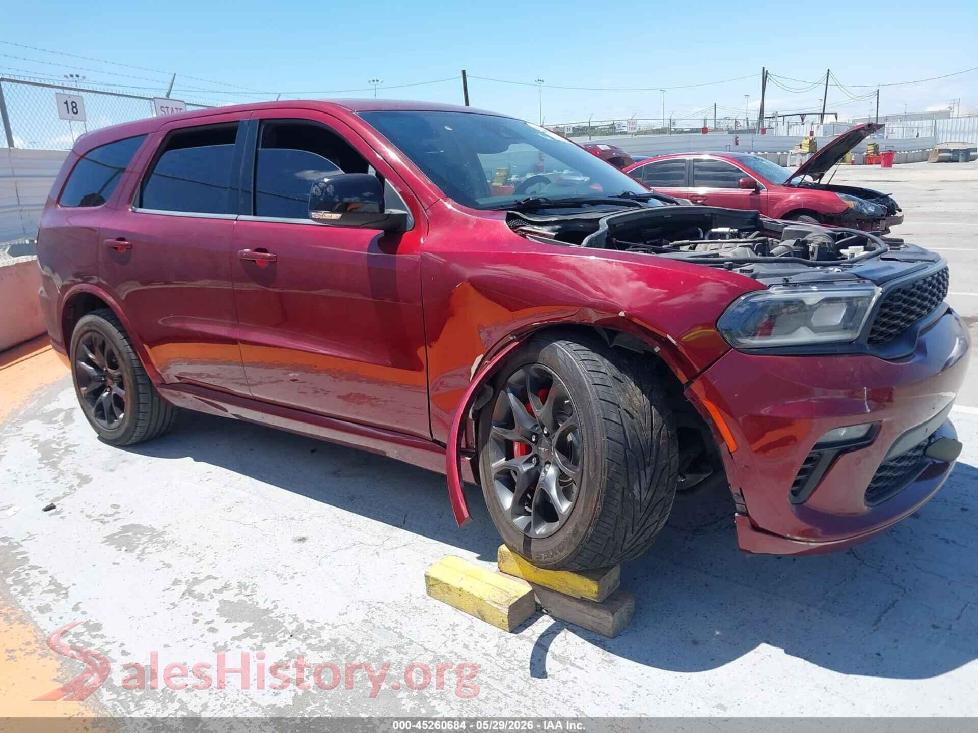 1C4SDJGJXMC574093 2021 DODGE DURANGO