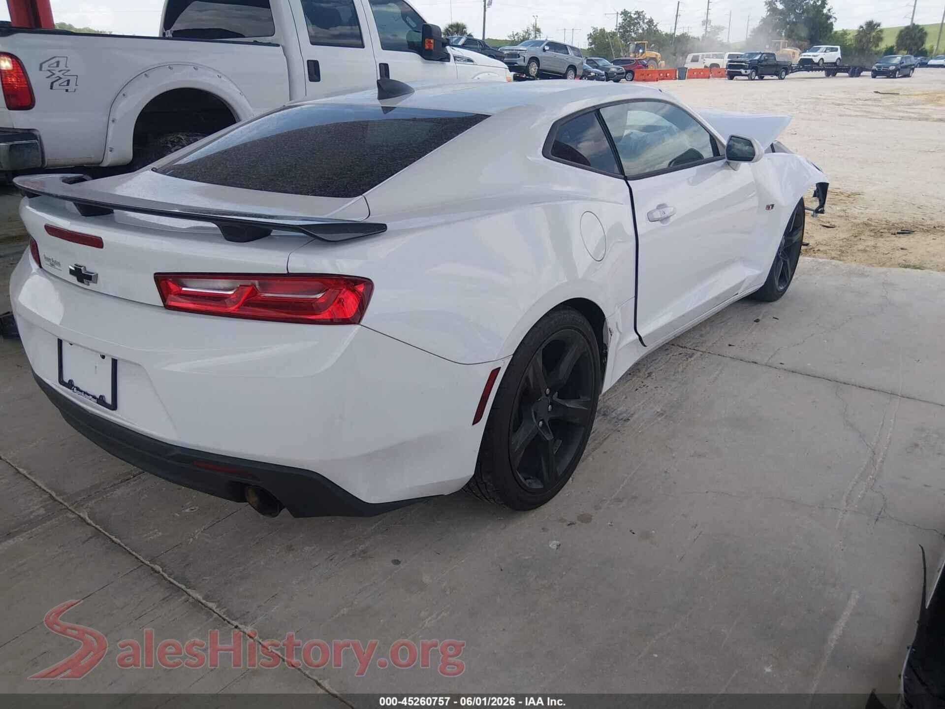 2018 CHEVROLET CAMARO VIN 1G1FB1RX4J0185920, rear driver side