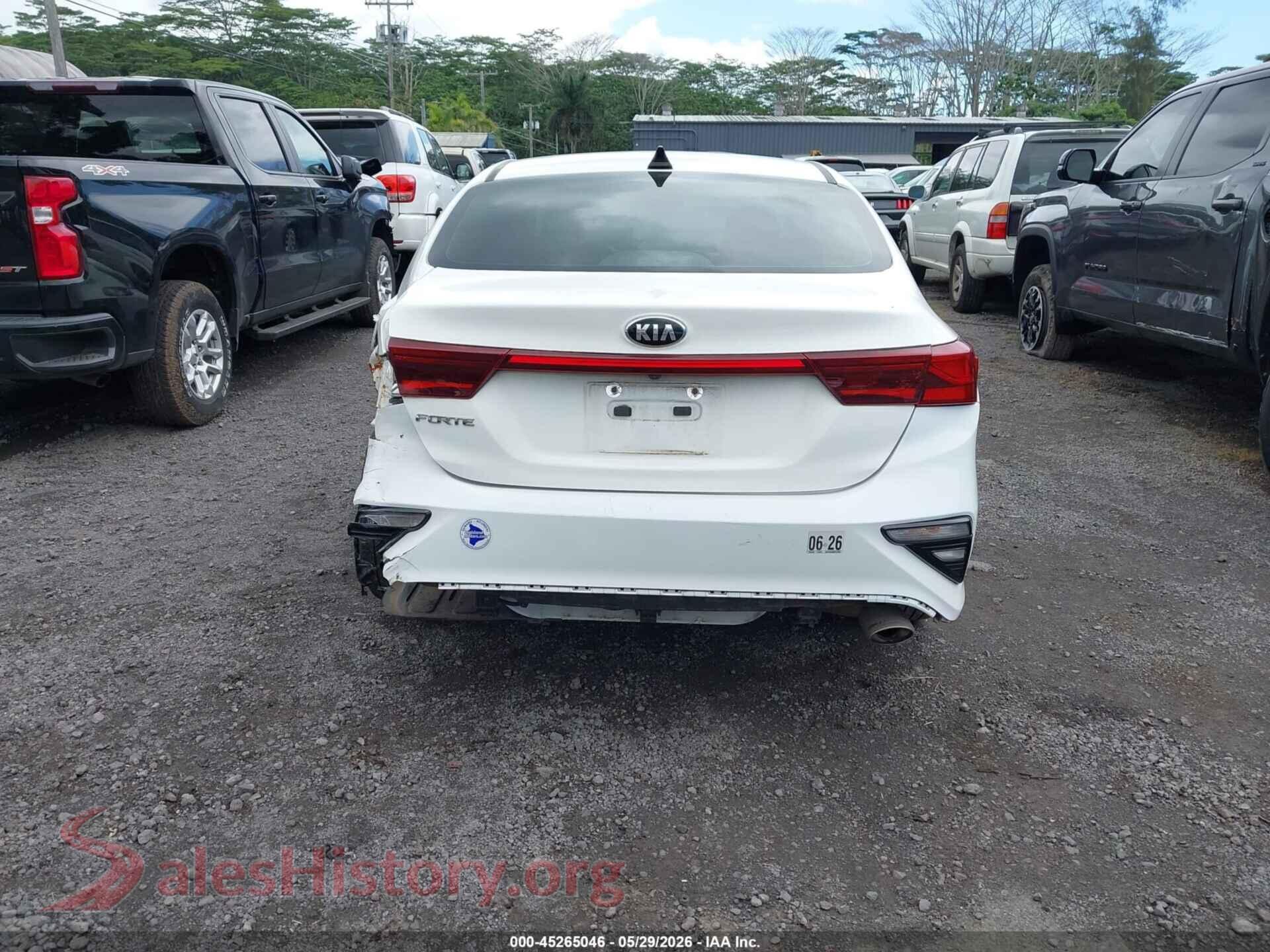 2021 KIA FORTE VIN 3KPF24AD0ME316363, auction photo 17