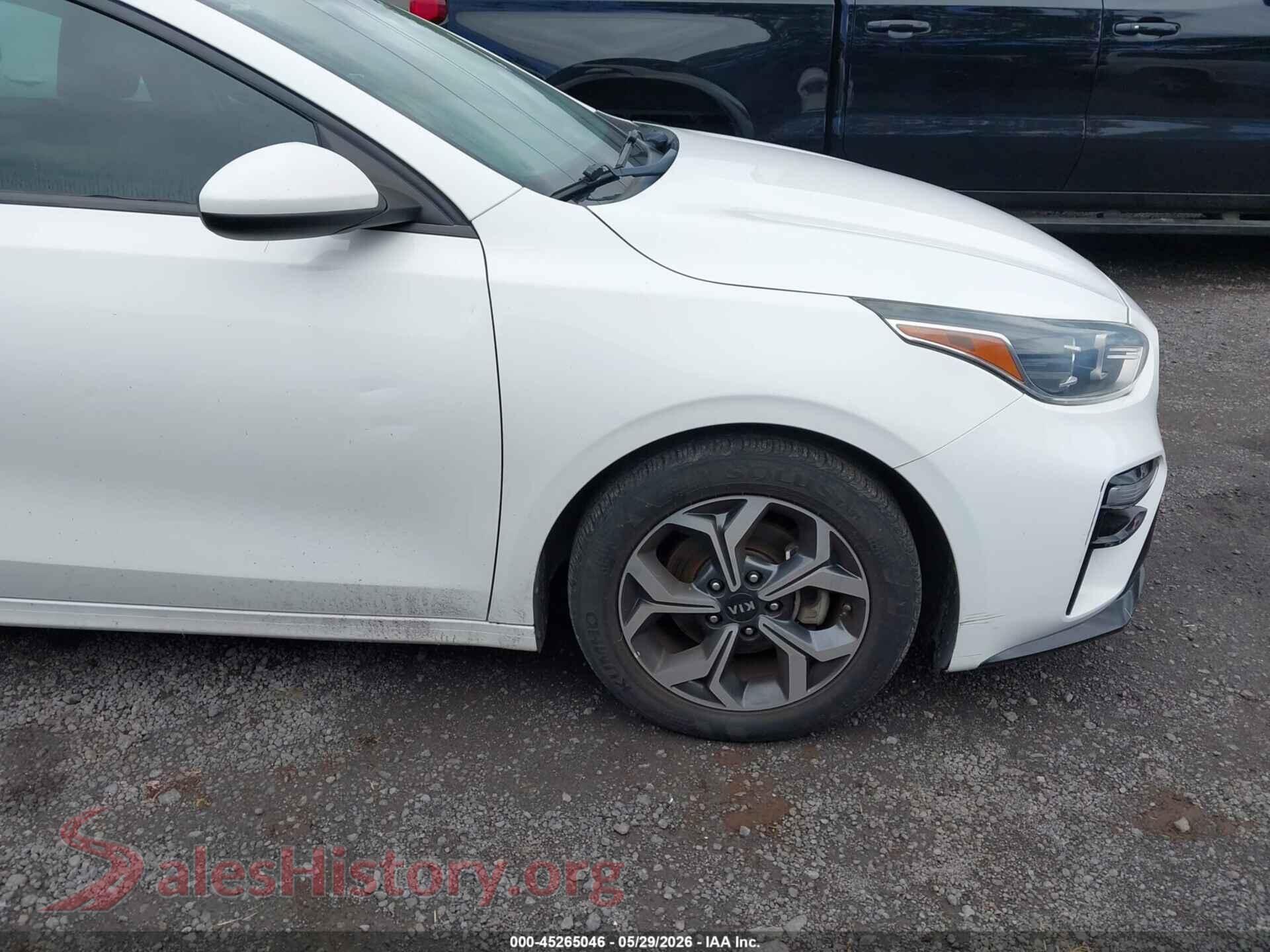 2021 KIA FORTE VIN 3KPF24AD0ME316363, auction photo 21
