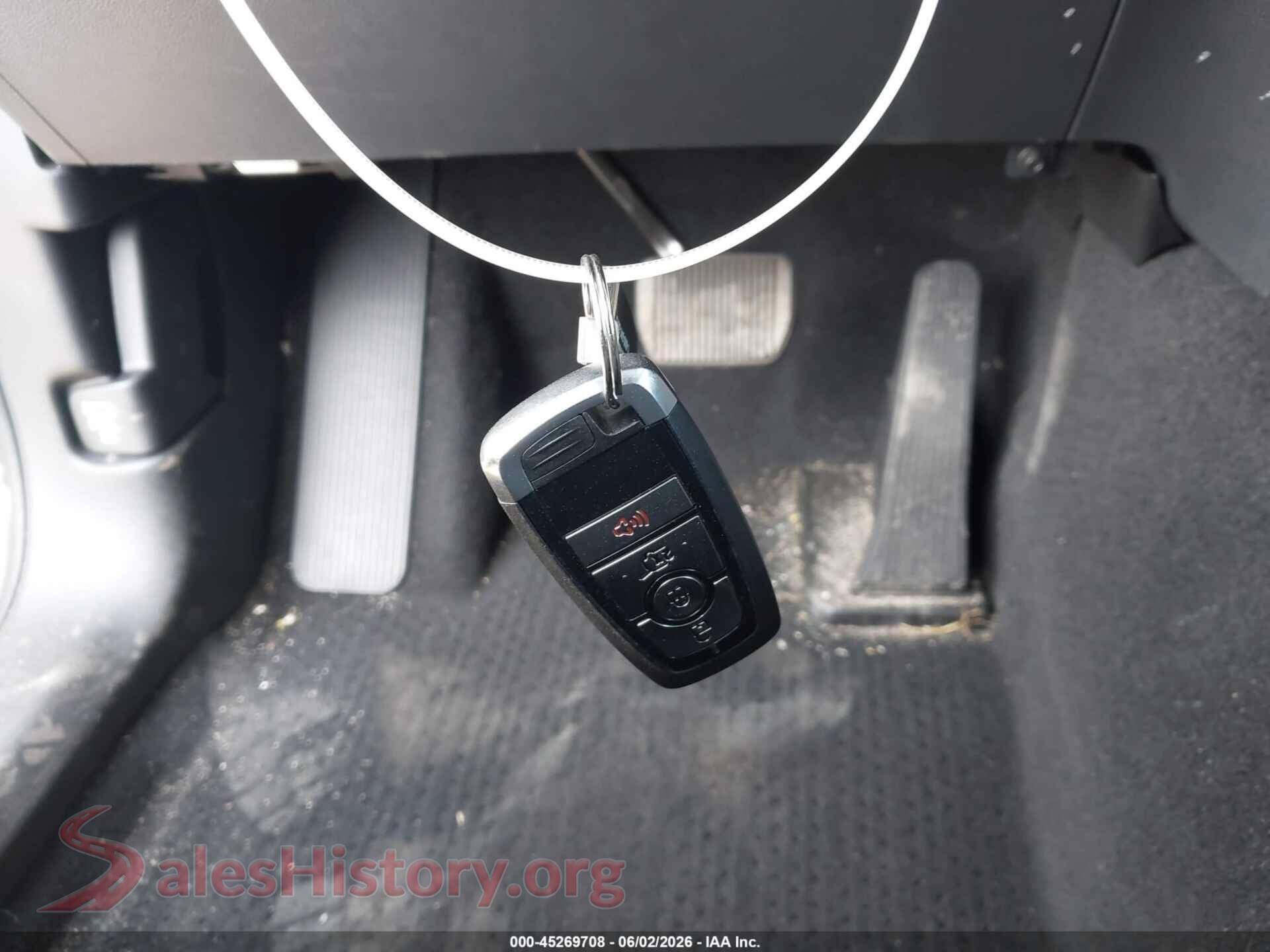 2025 FORD EXPLORER VIN 1FMUK8DH8SGB79727, odometer mileage