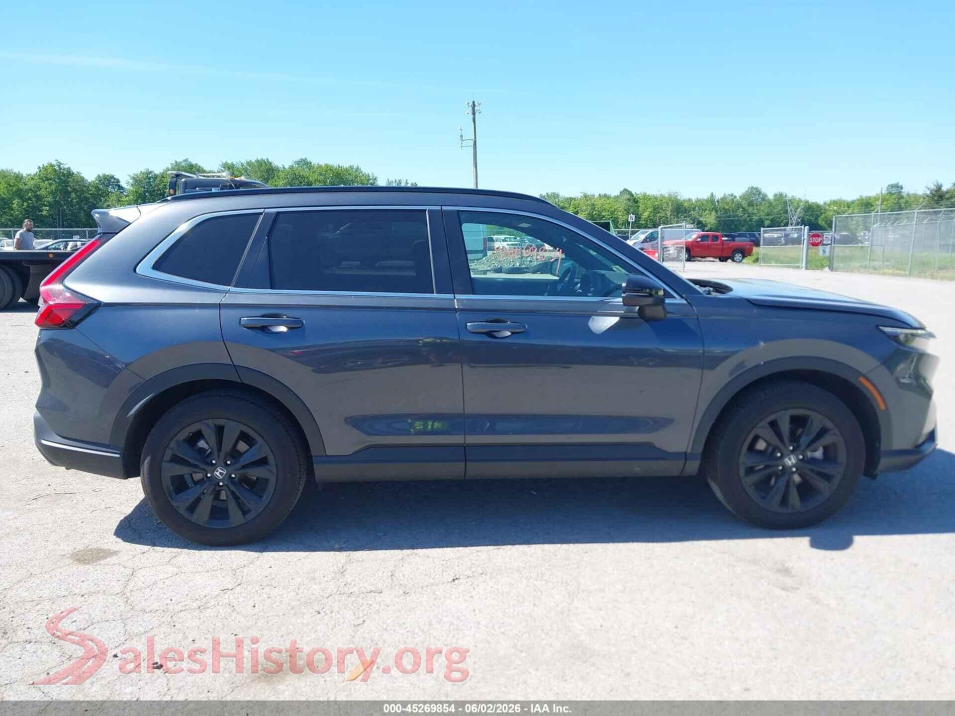 2024 HONDA CR-V HYBRID VIN 2HKRS6H9XRH804524, auction photo 13