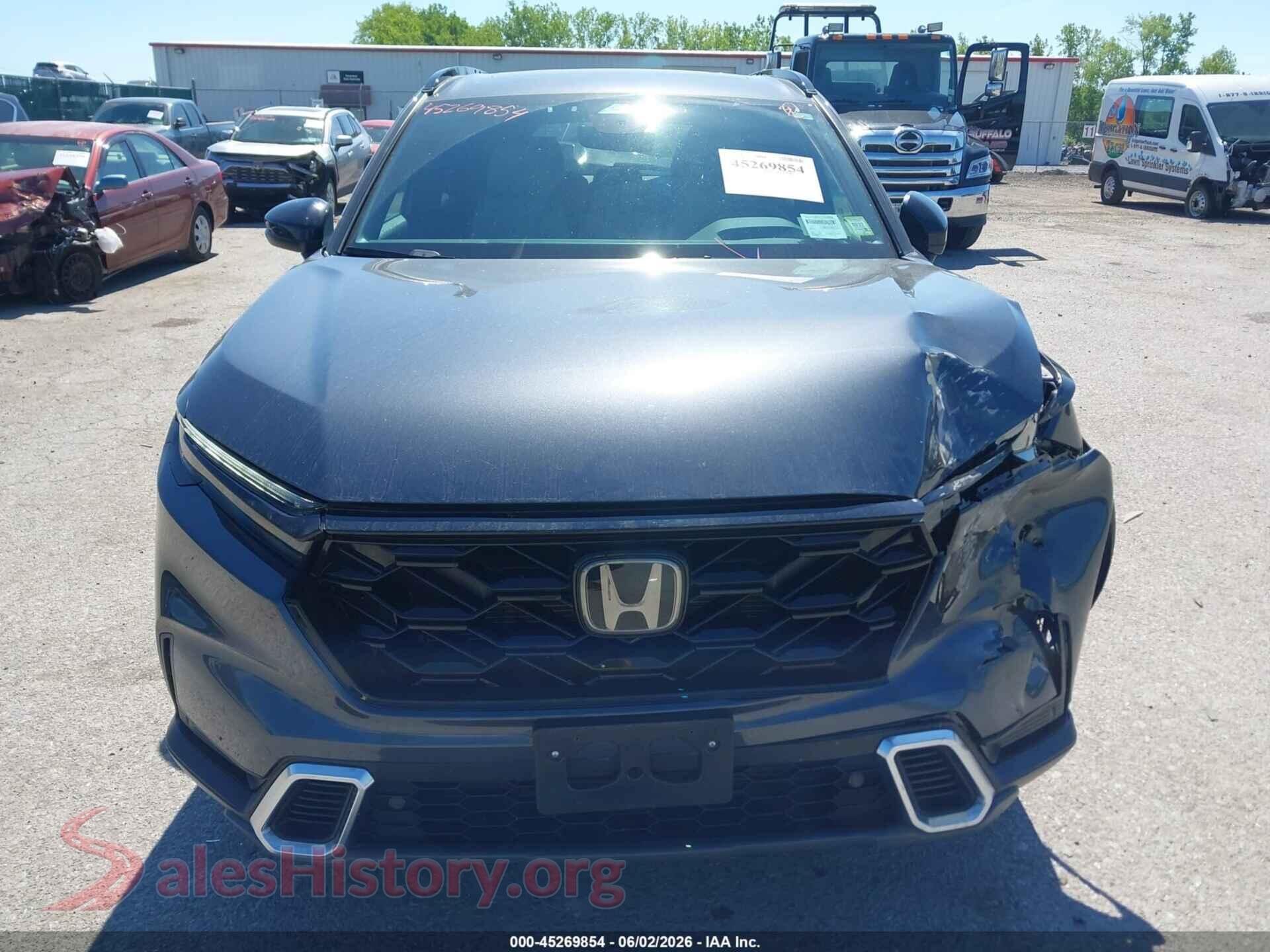 2024 HONDA CR-V HYBRID VIN 2HKRS6H9XRH804524, damage close-up