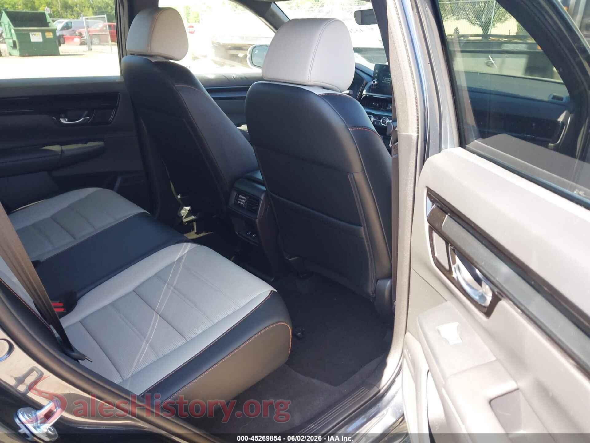 2024 HONDA CR-V HYBRID VIN 2HKRS6H9XRH804524, front passenger side