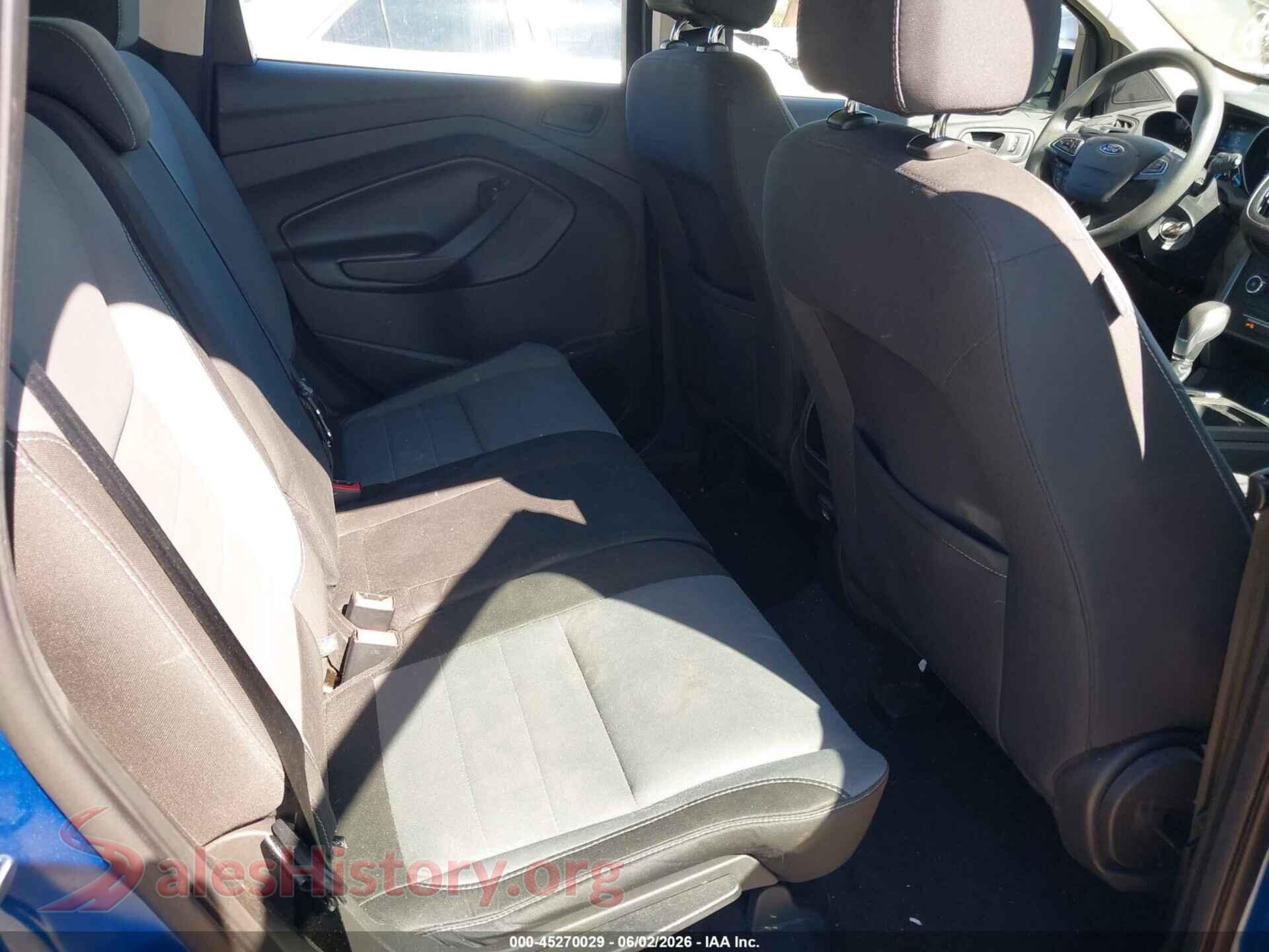2017 FORD ESCAPE VIN 1FMCU0F70HUA89994, front passenger side
