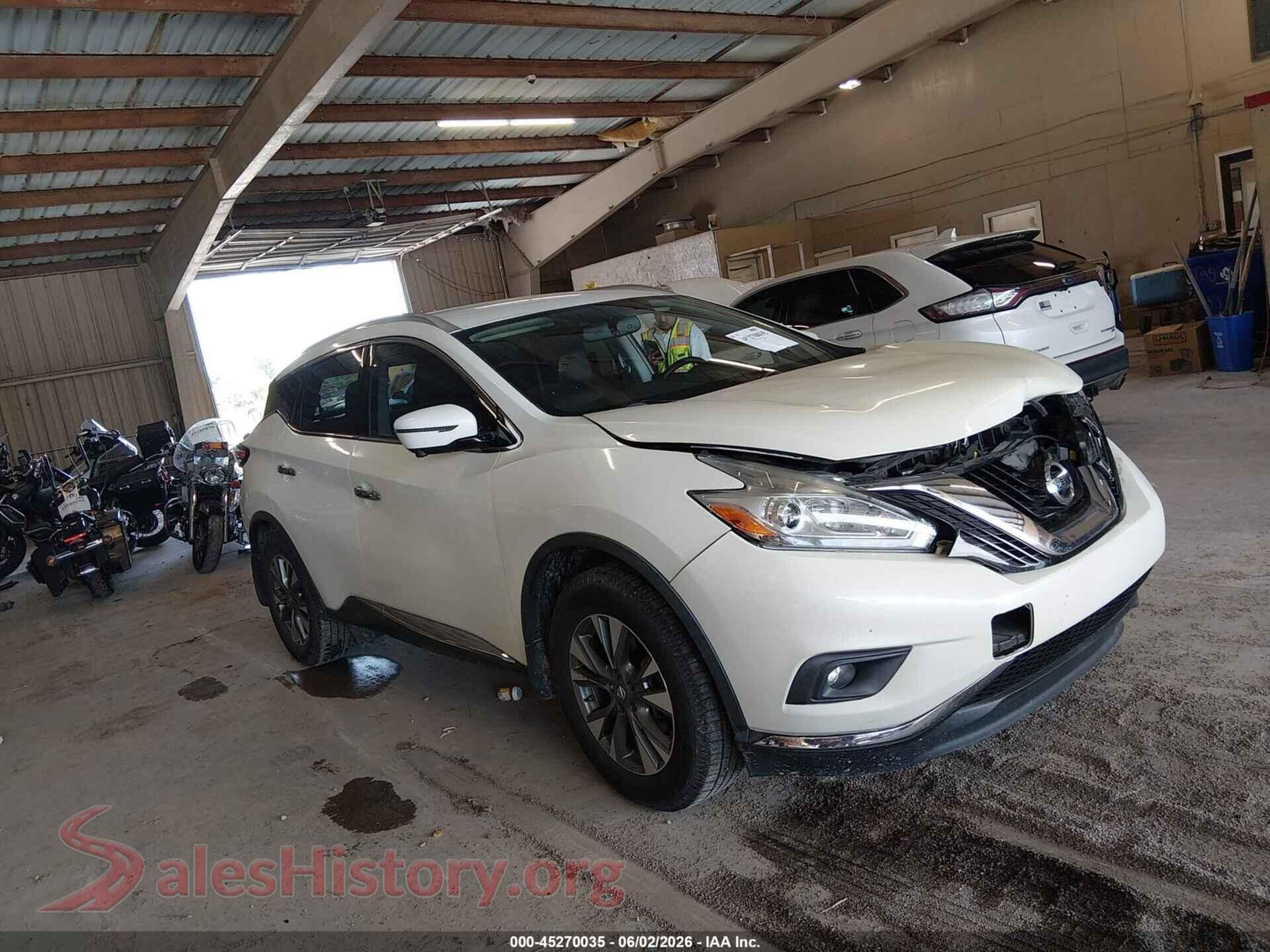 5N1AZ2MH9HN164394 2017 NISSAN MURANO