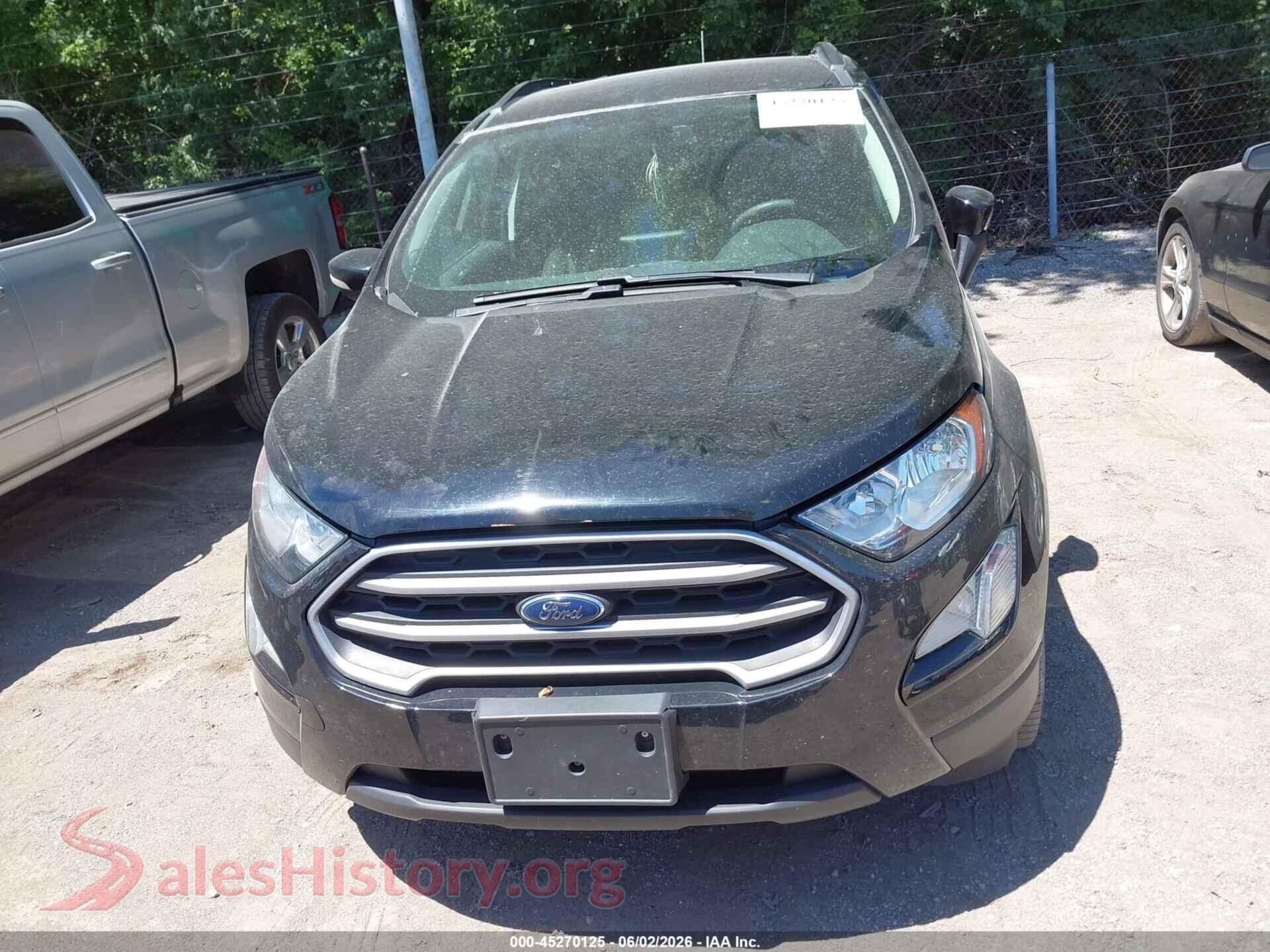 2021 FORD ECOSPORT VIN MAJ3S2GE1MC422535, auction photo 13