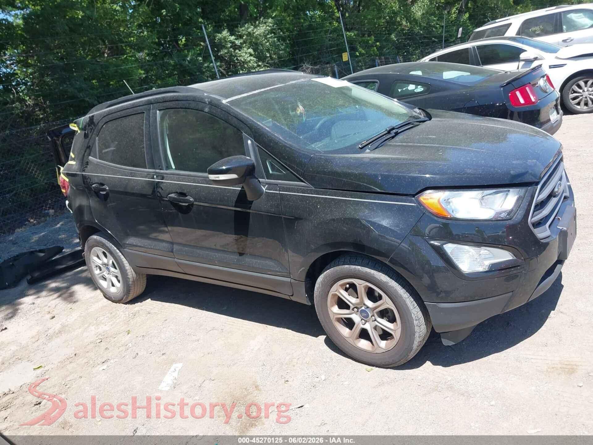2021 FORD ECOSPORT VIN MAJ3S2GE1MC422535, auction photo 14
