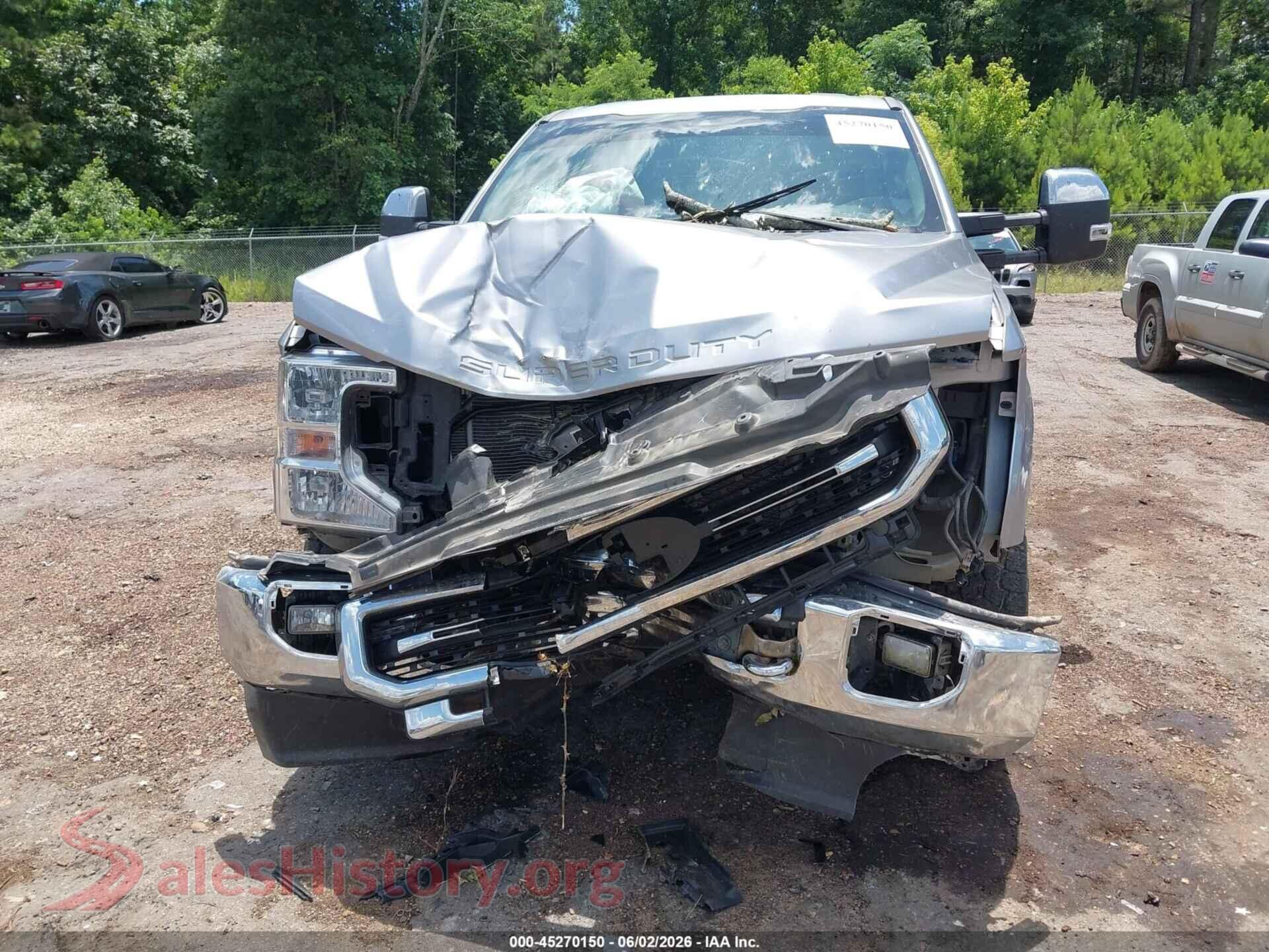 2020 FORD F-250 VIN 1FT7W2BT4LEC15968, rear passenger side