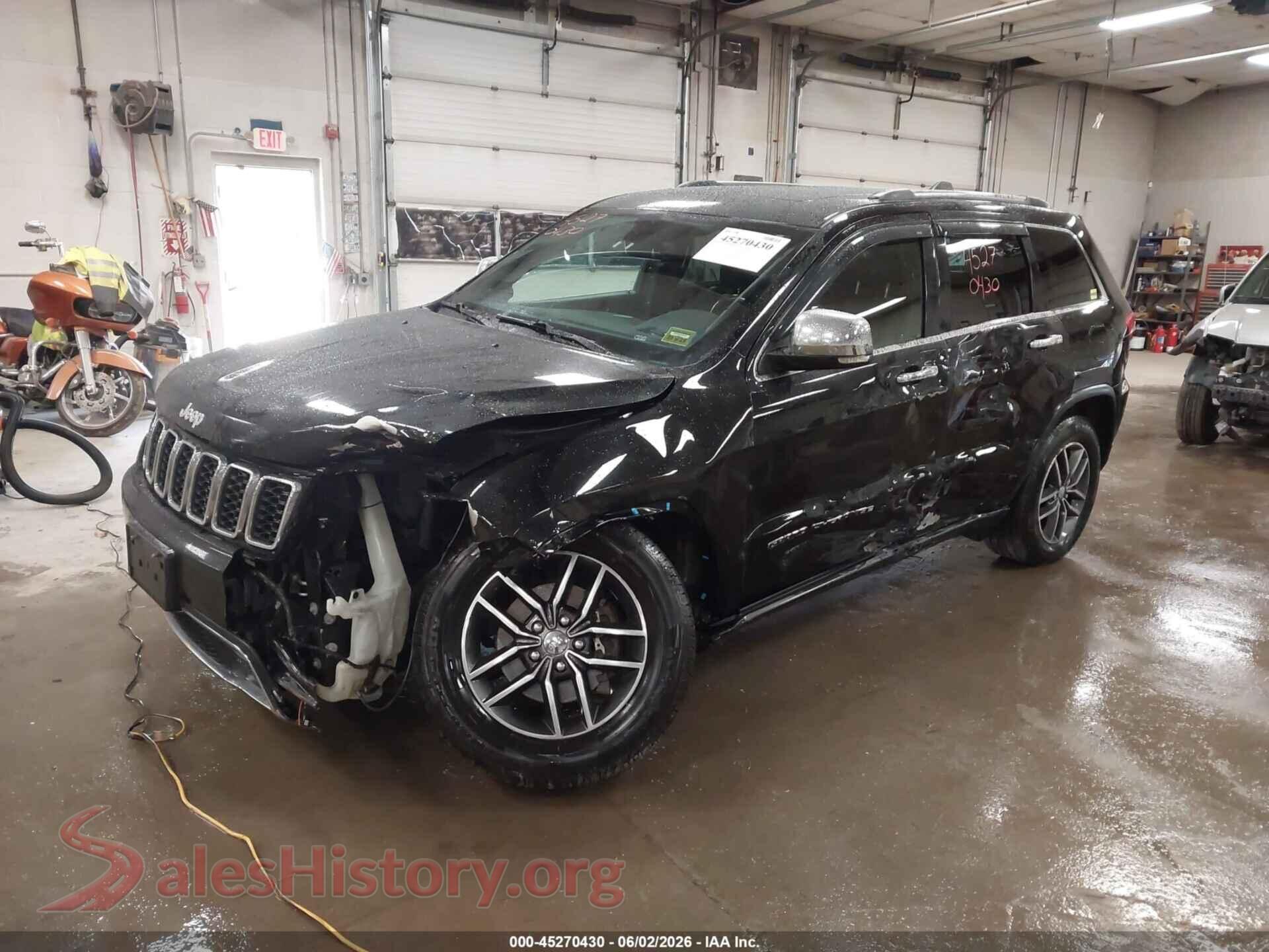 2017 JEEP GRAND CHEROKEE VIN 1C4RJFBG6HC908979, front view