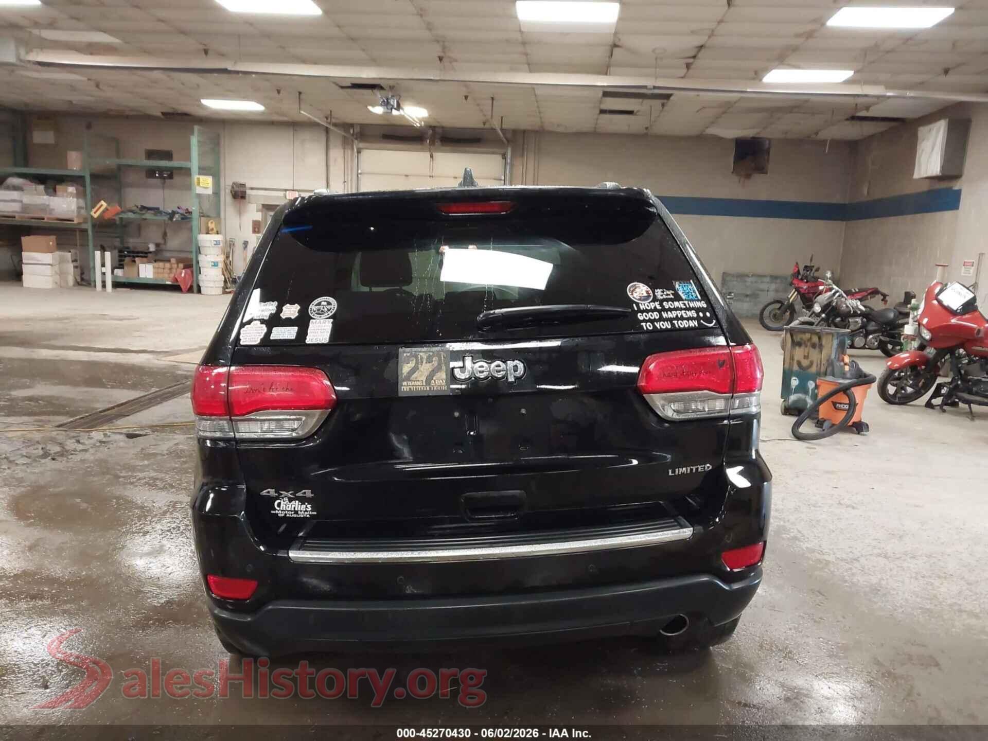 2017 JEEP GRAND CHEROKEE VIN 1C4RJFBG6HC908979, auction photo 16