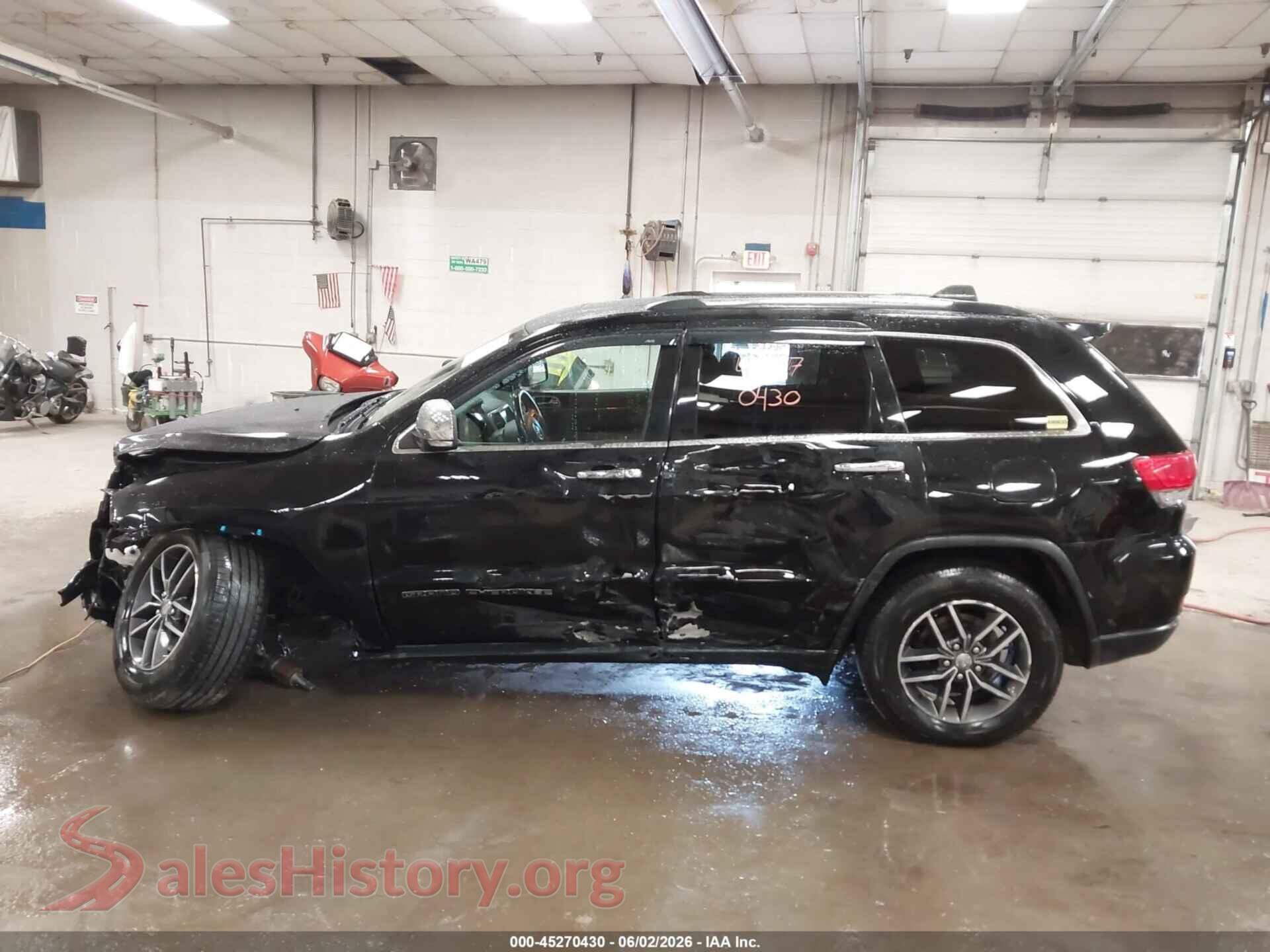2017 JEEP GRAND CHEROKEE VIN 1C4RJFBG6HC908979, auction photo 14