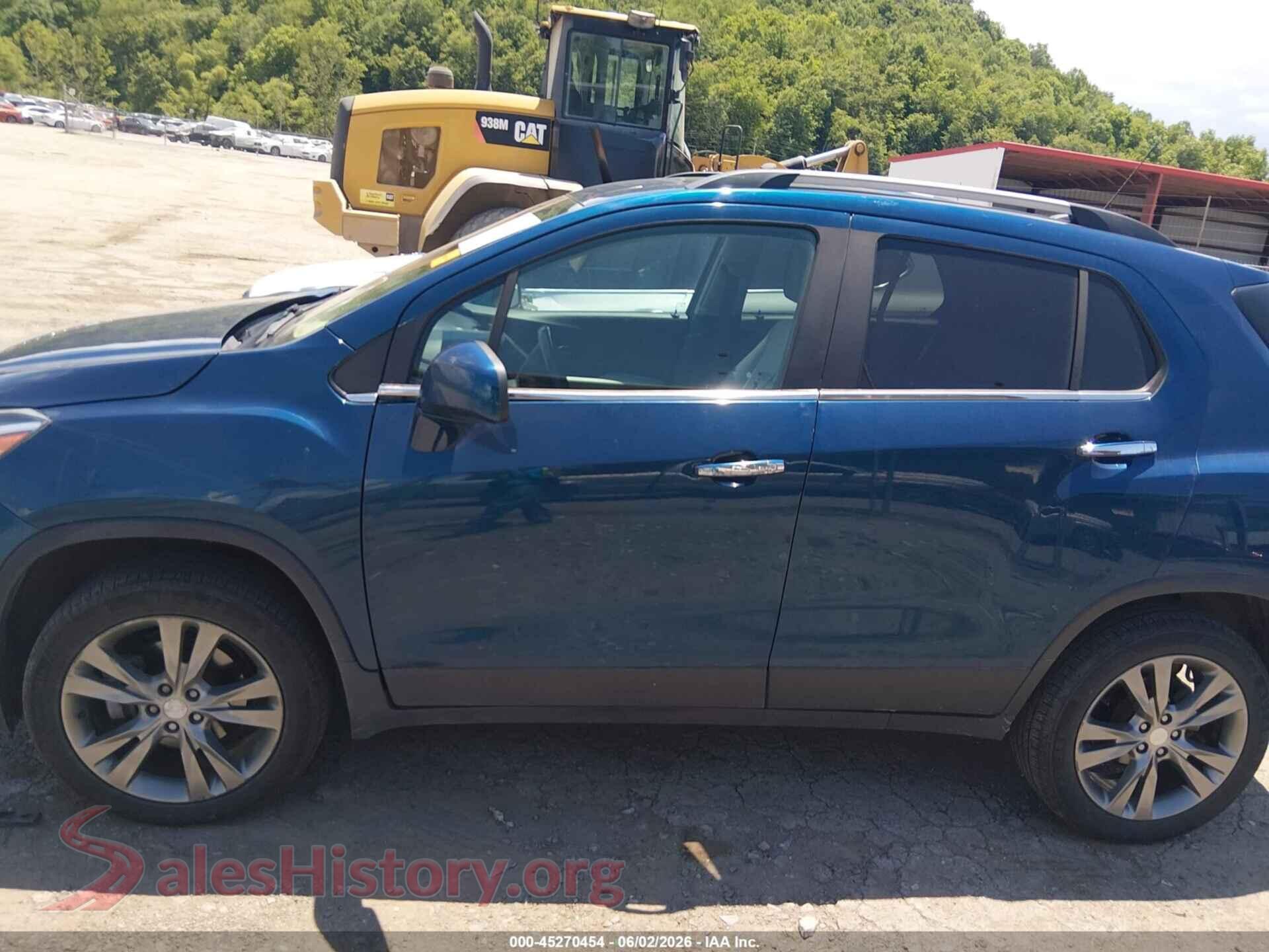 2020 CHEVROLET TRAX VIN 3GNCJPSB7LL280662, auction photo 14