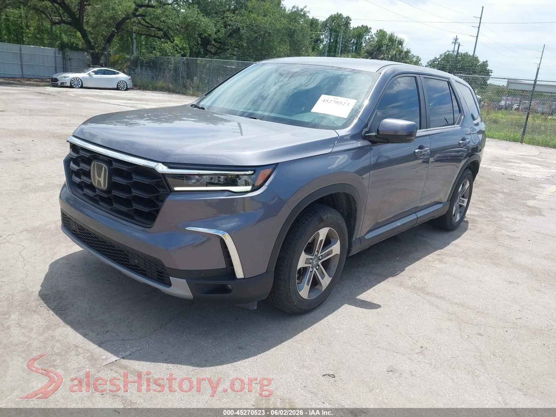 2024 HONDA PILOT VIN 5FNYG1H40RB008819, front view